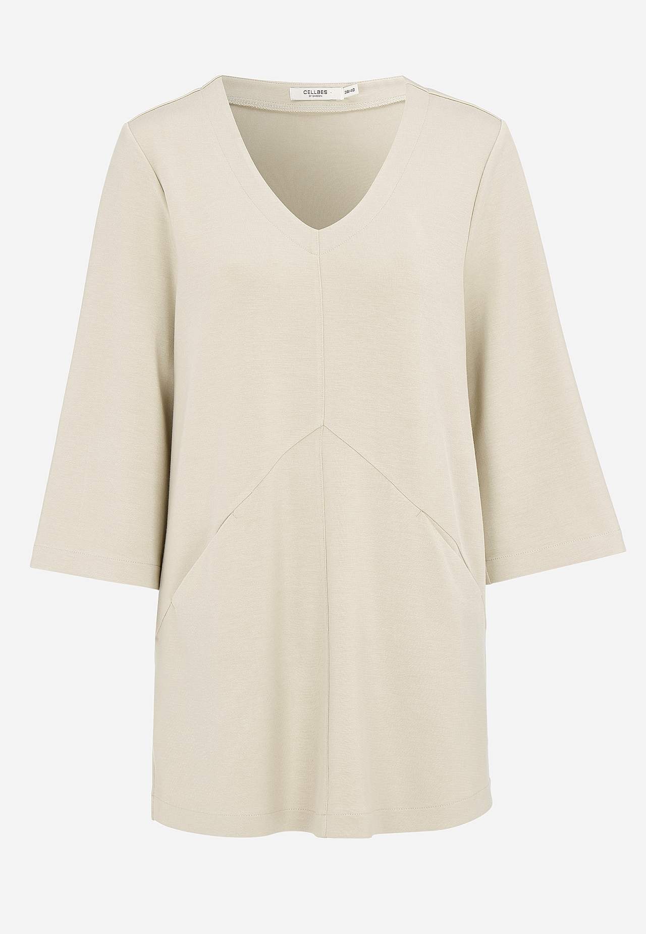 Super zachte jersey tuniek met zakken