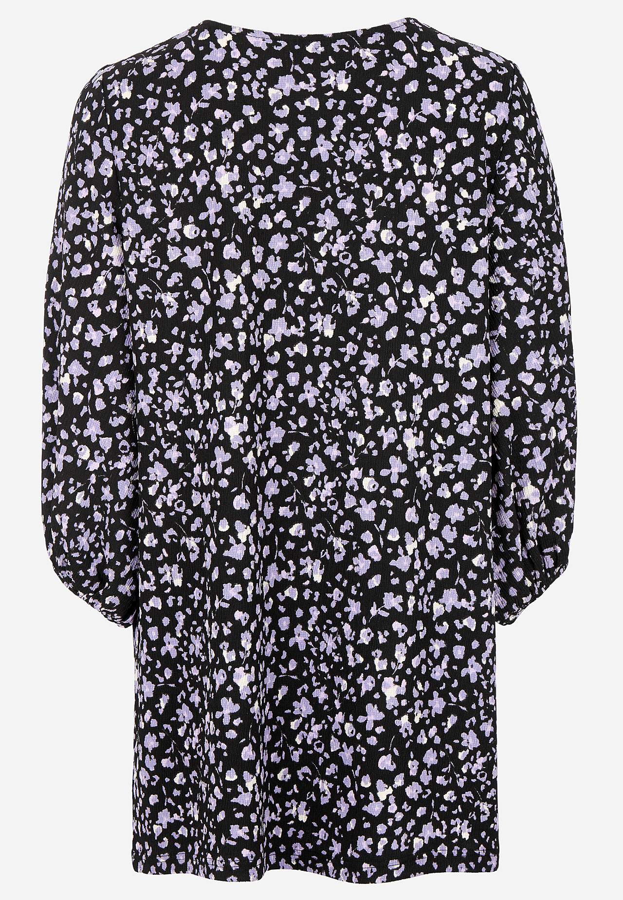 Jersey tuniek met structuur
