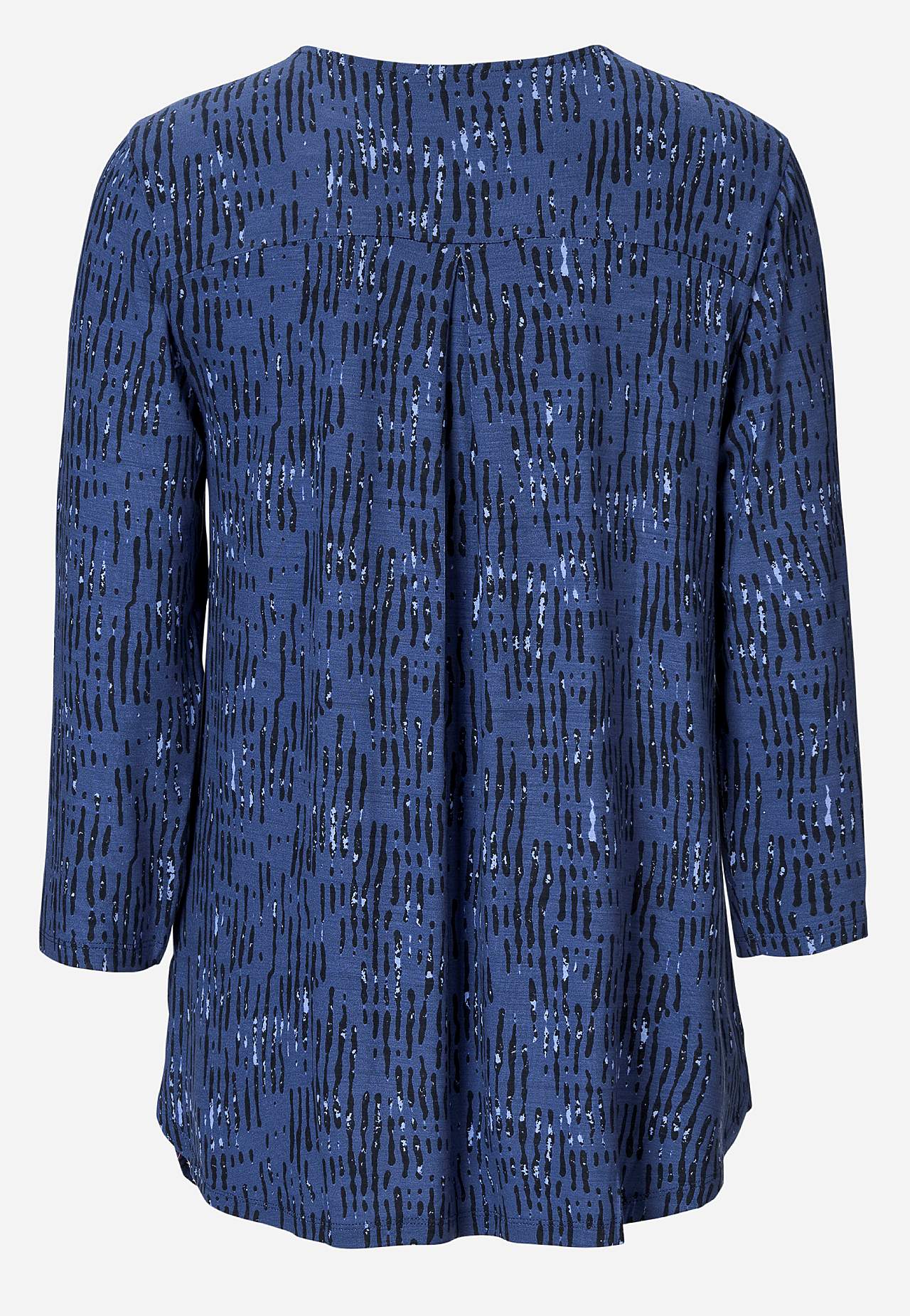 Jersey-topje met 3/4 mouw