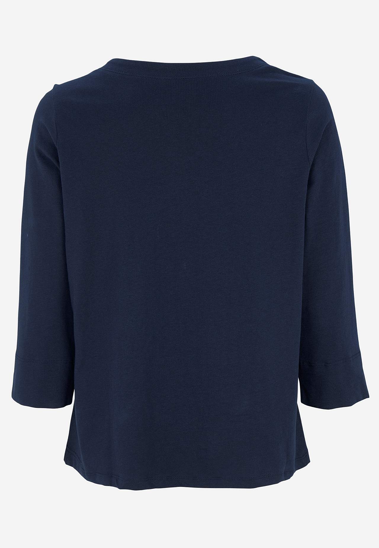 Jersey-topje met knoppen