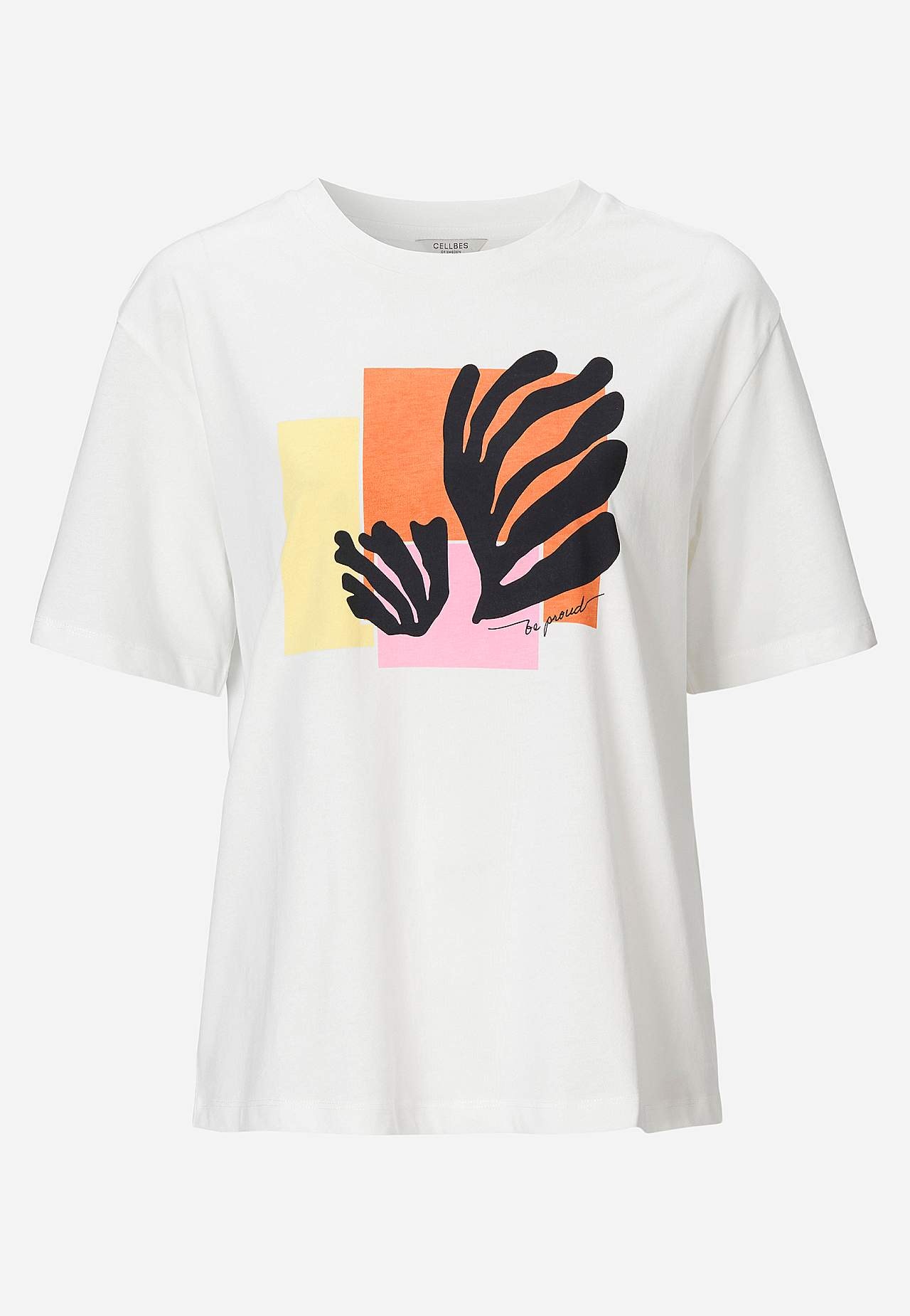 Jersey-topje met korte mouwen