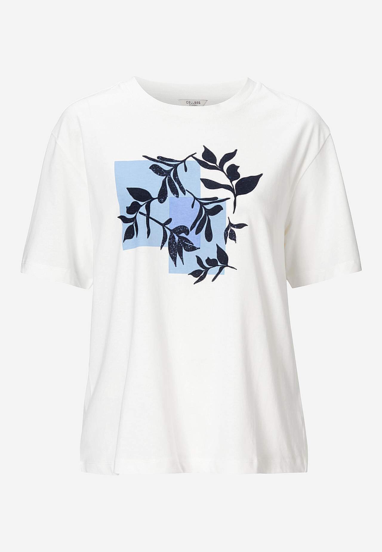 Jersey-topje met korte mouwen