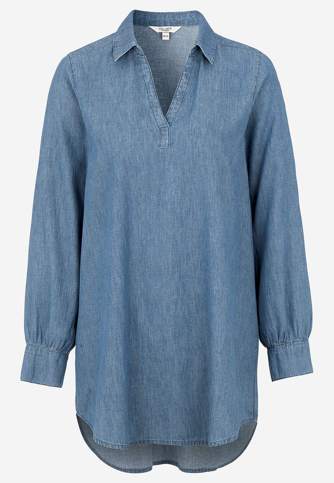 Tuniek van denim