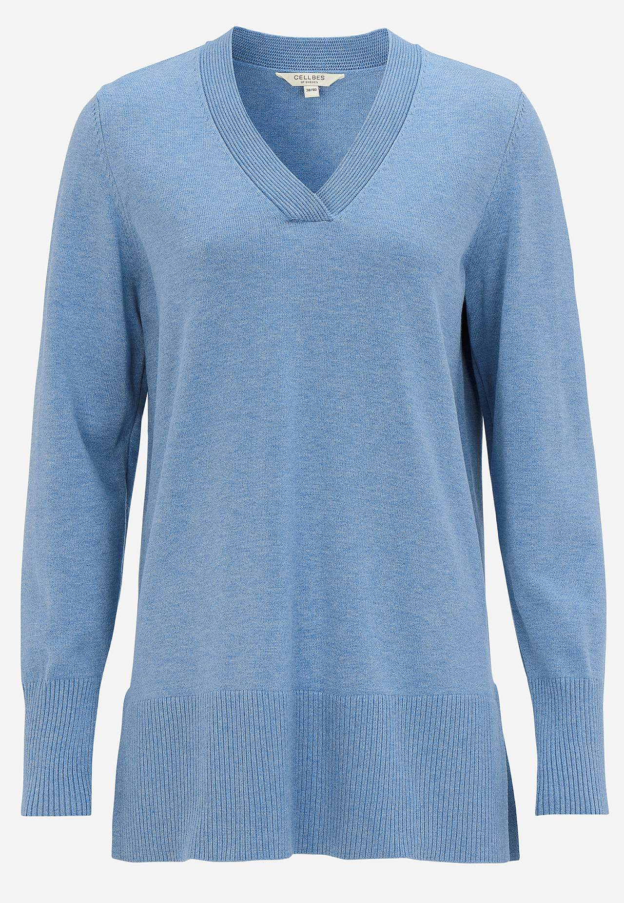 Fijn gebreide tuniek