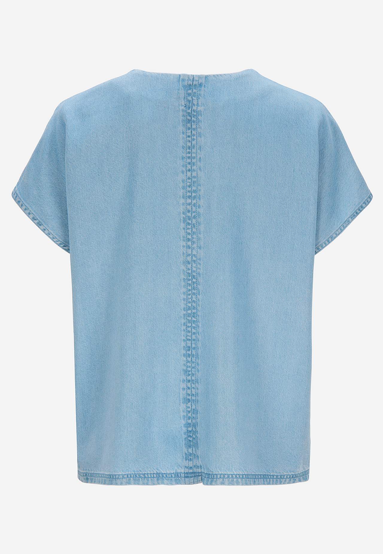 Ultra-zachte Premium denim blouse