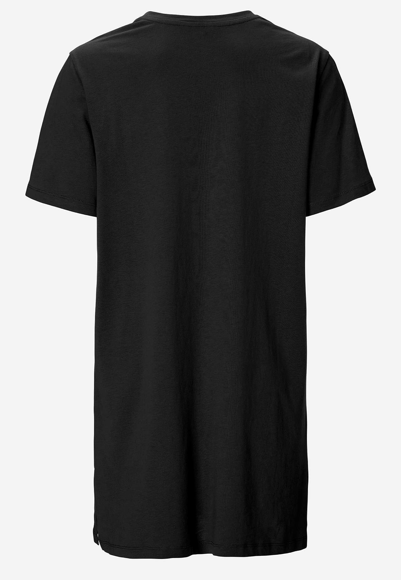 Jersey tuniek van organisch katoen Set van 2