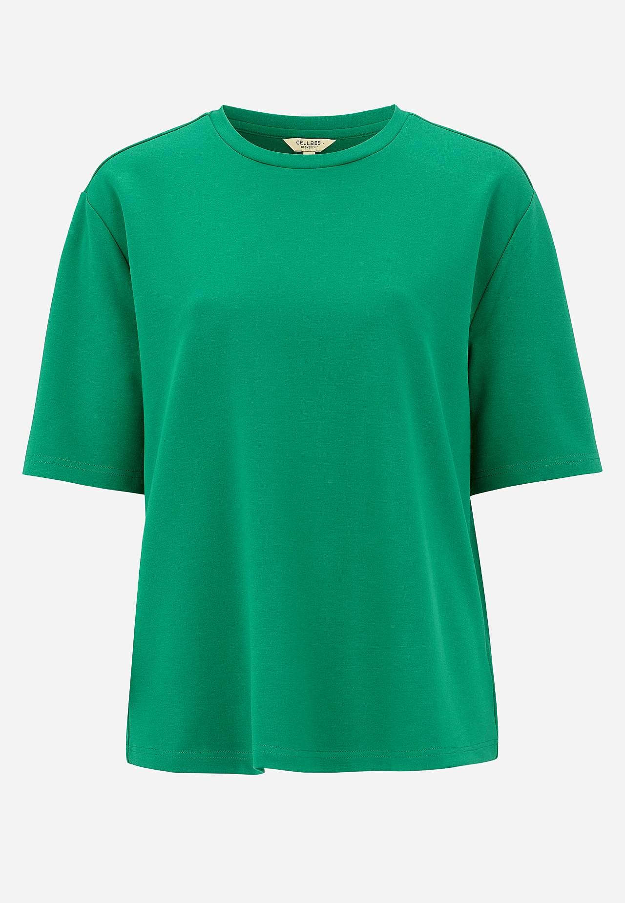 T-shirt van grof tricot