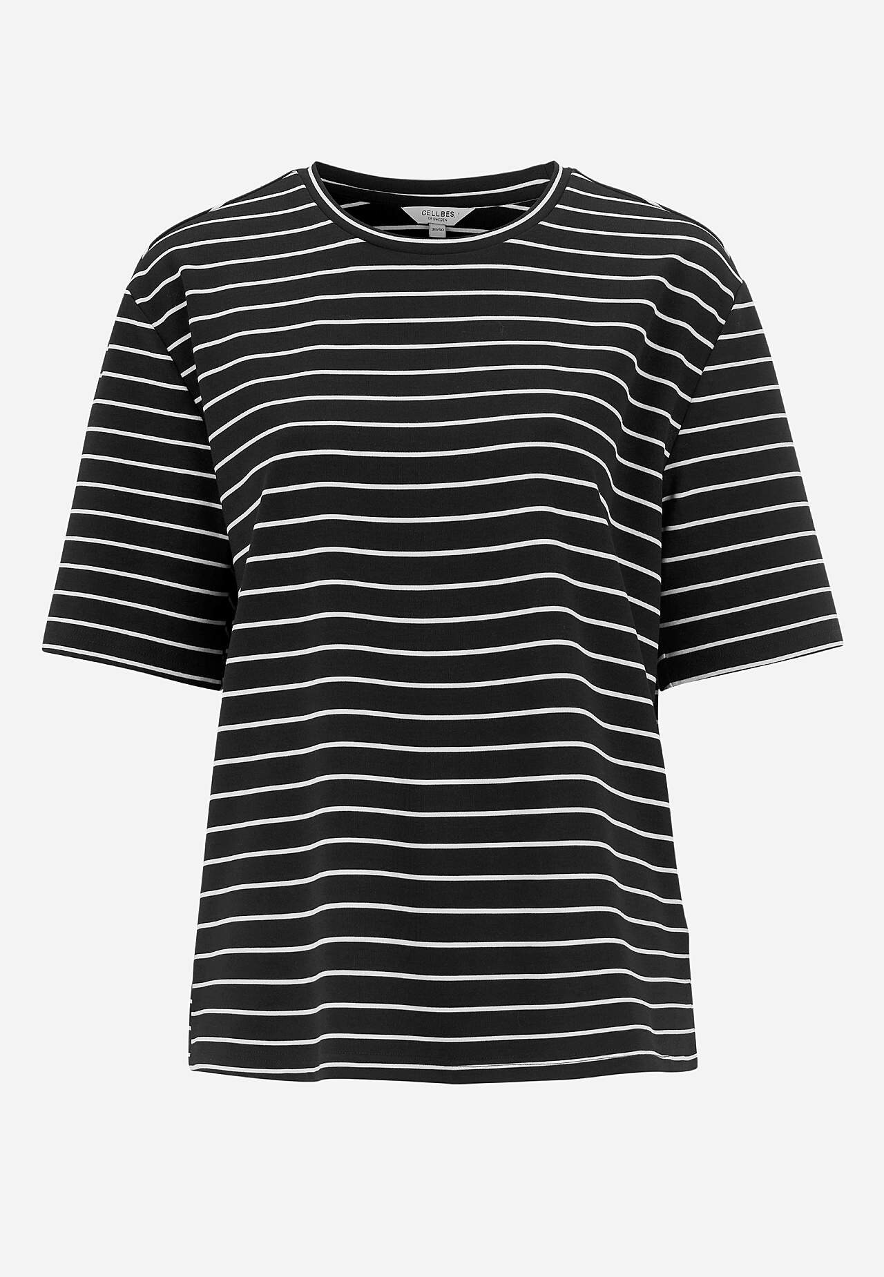 T-shirt van grof tricot