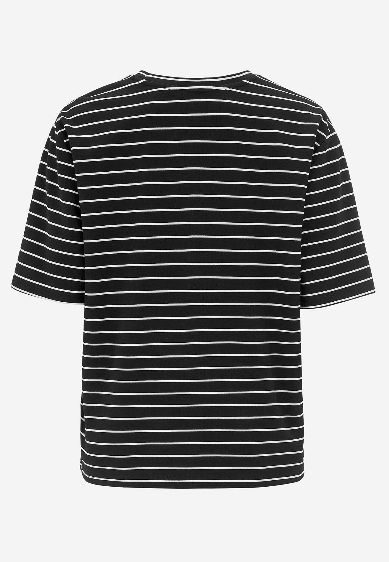 T-shirt van grof tricot