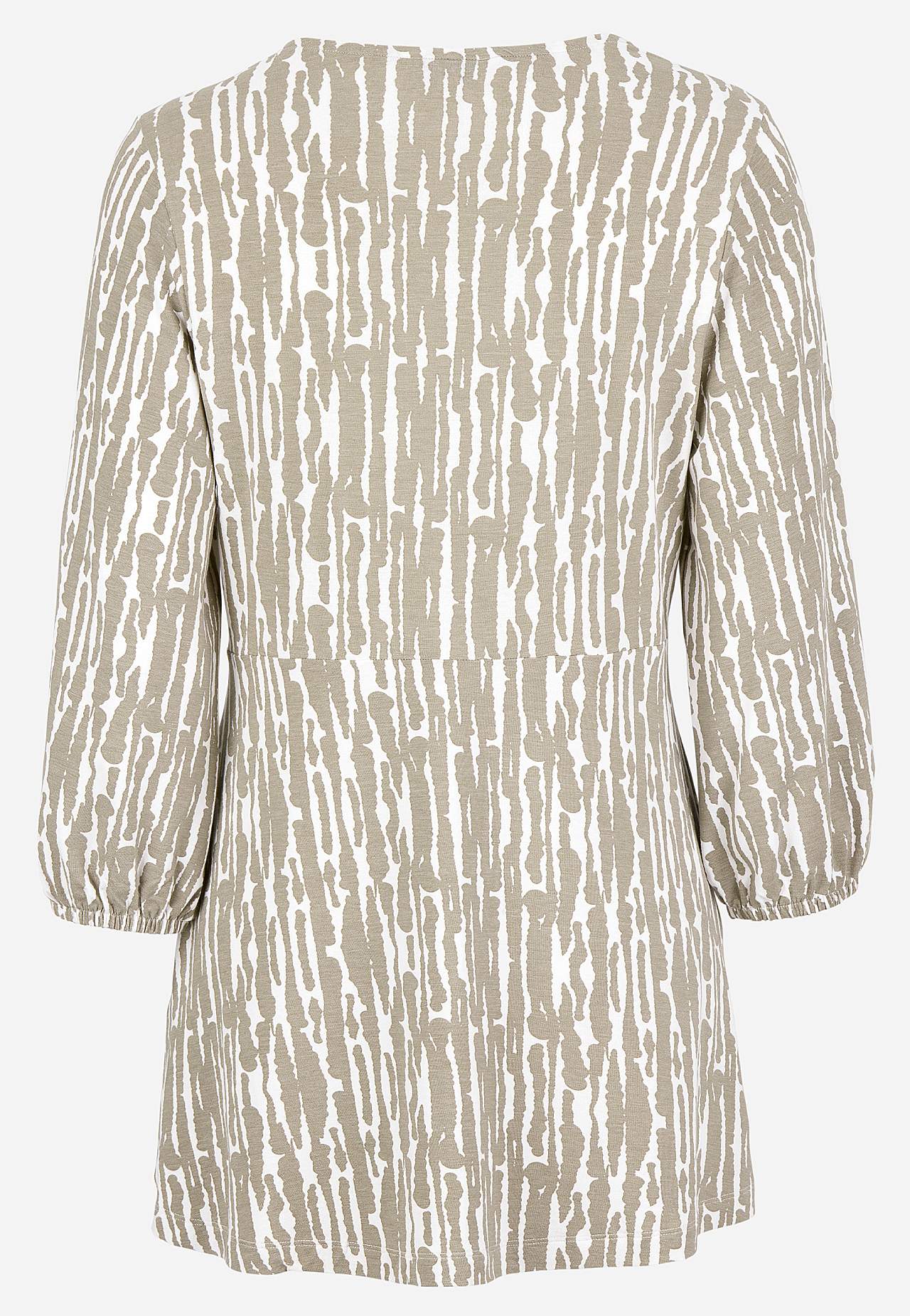 Jersey tuniek met empire lijn