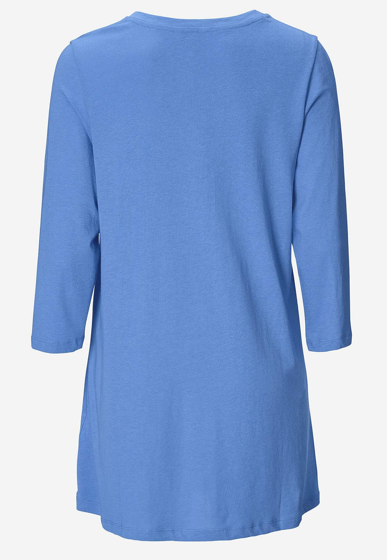 Jersey tuniek met 3/4 mouw
