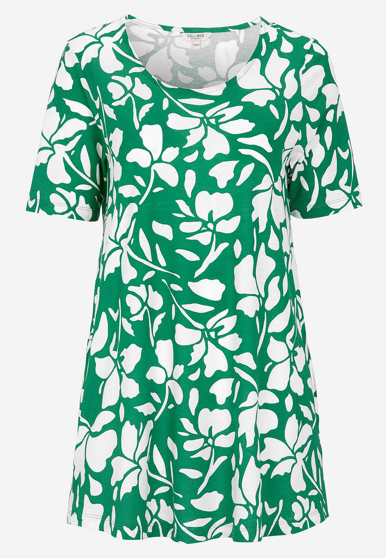 Jersey tuniek met zakken
