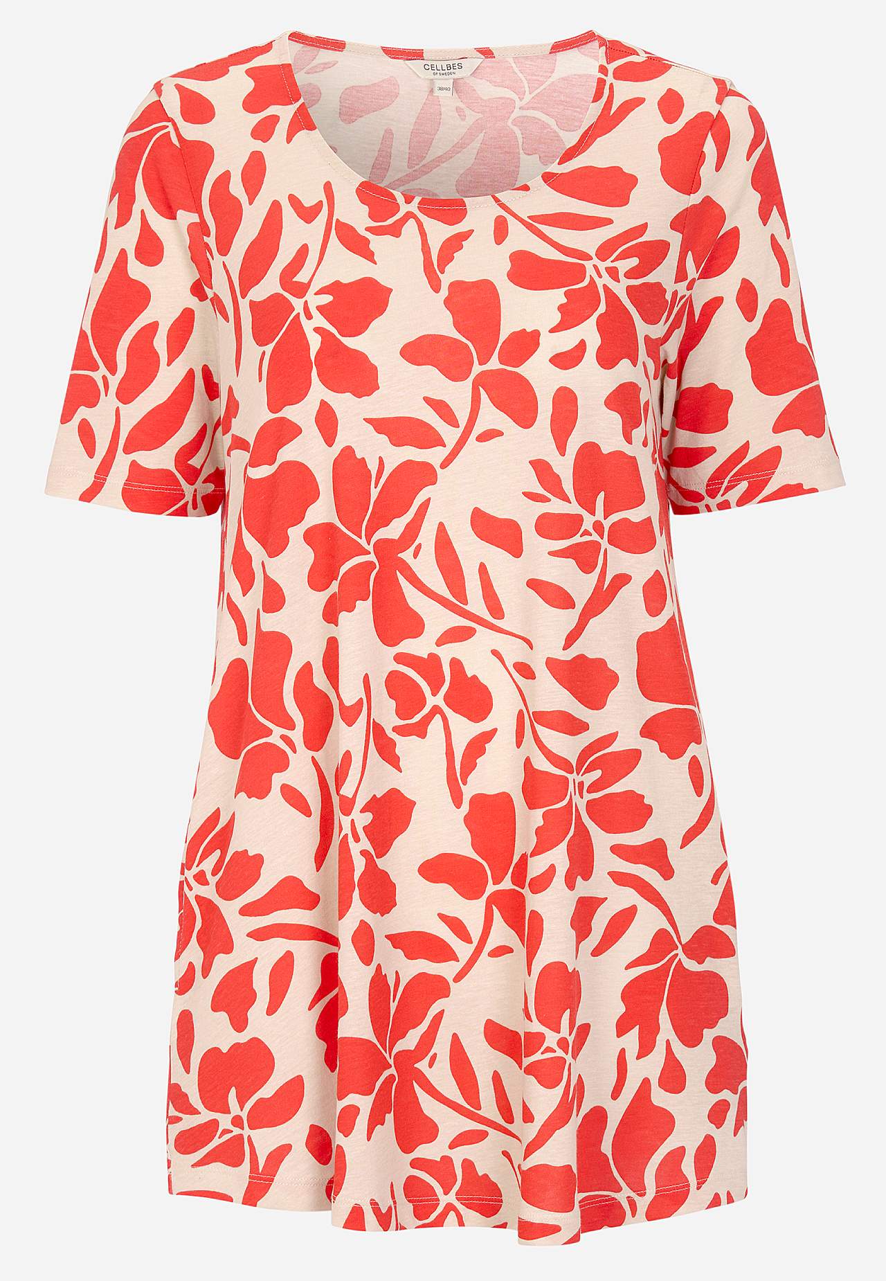 Jersey tuniek met zakken