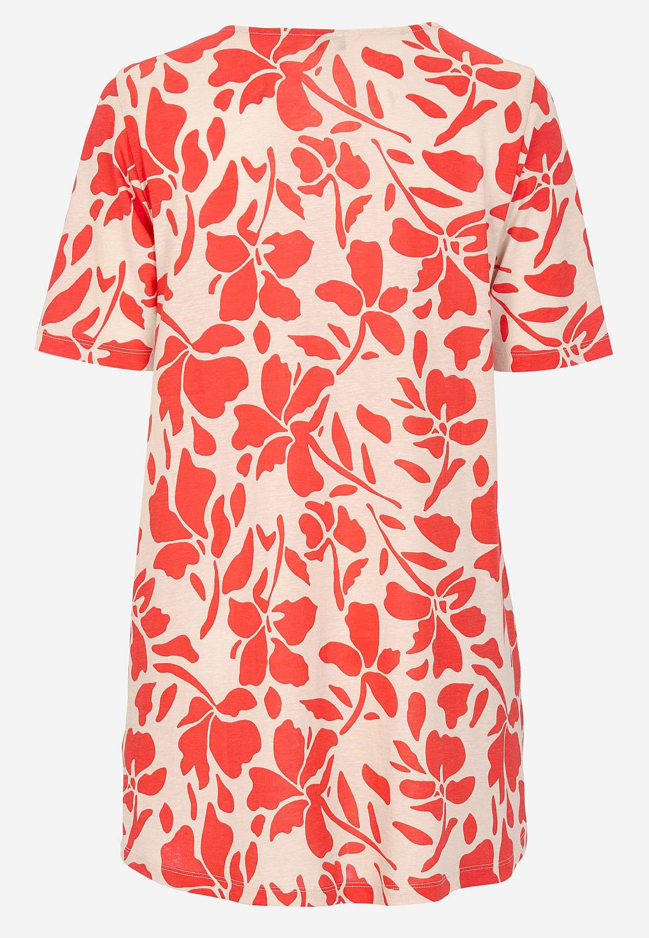 Jersey tuniek met zakken