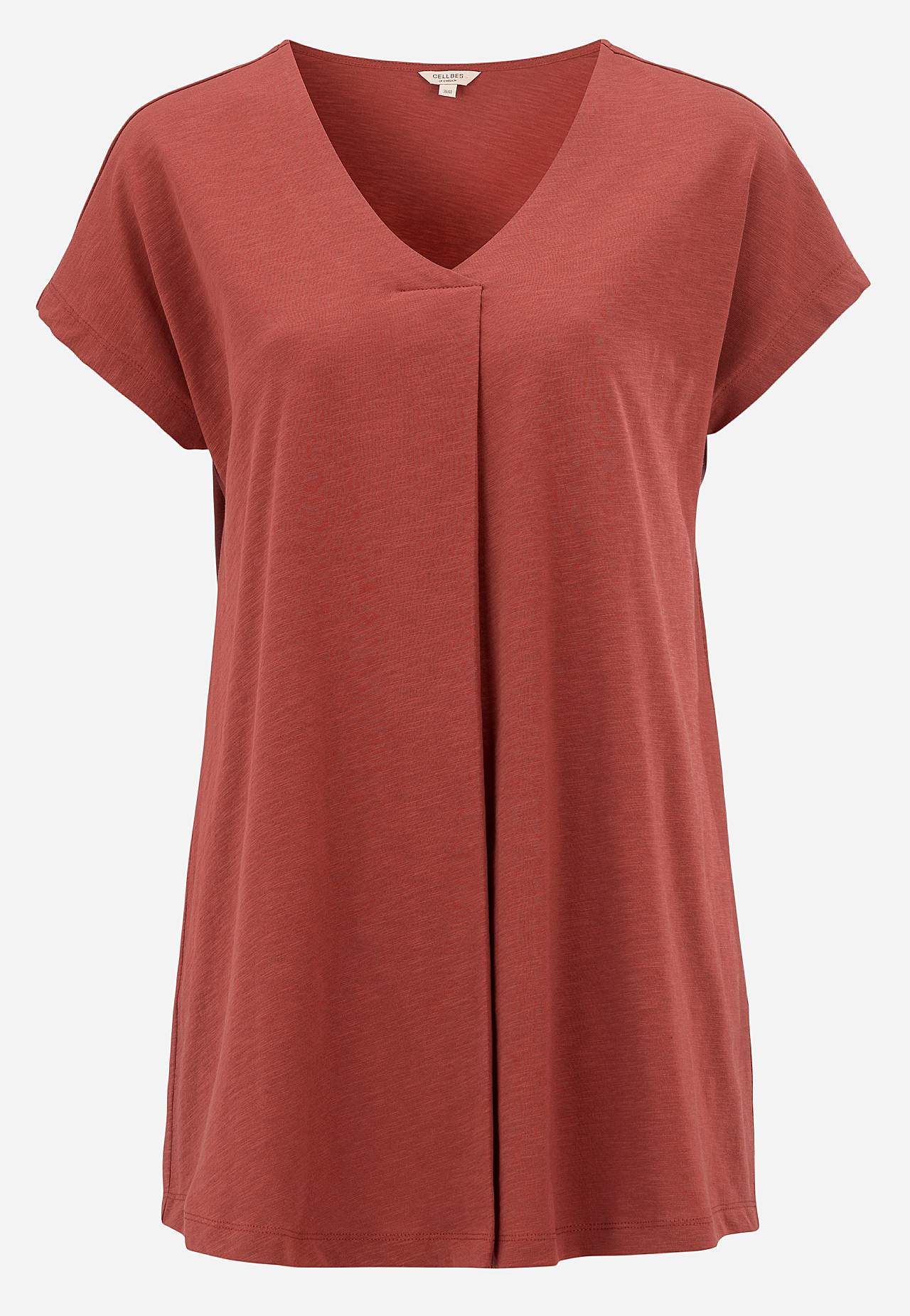 Jersey tuniek met korte mouwen