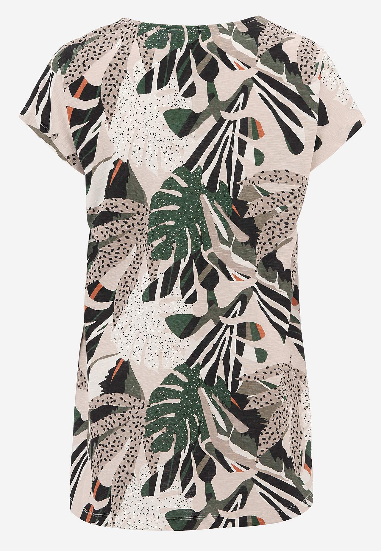Jersey tuniek met korte mouwen