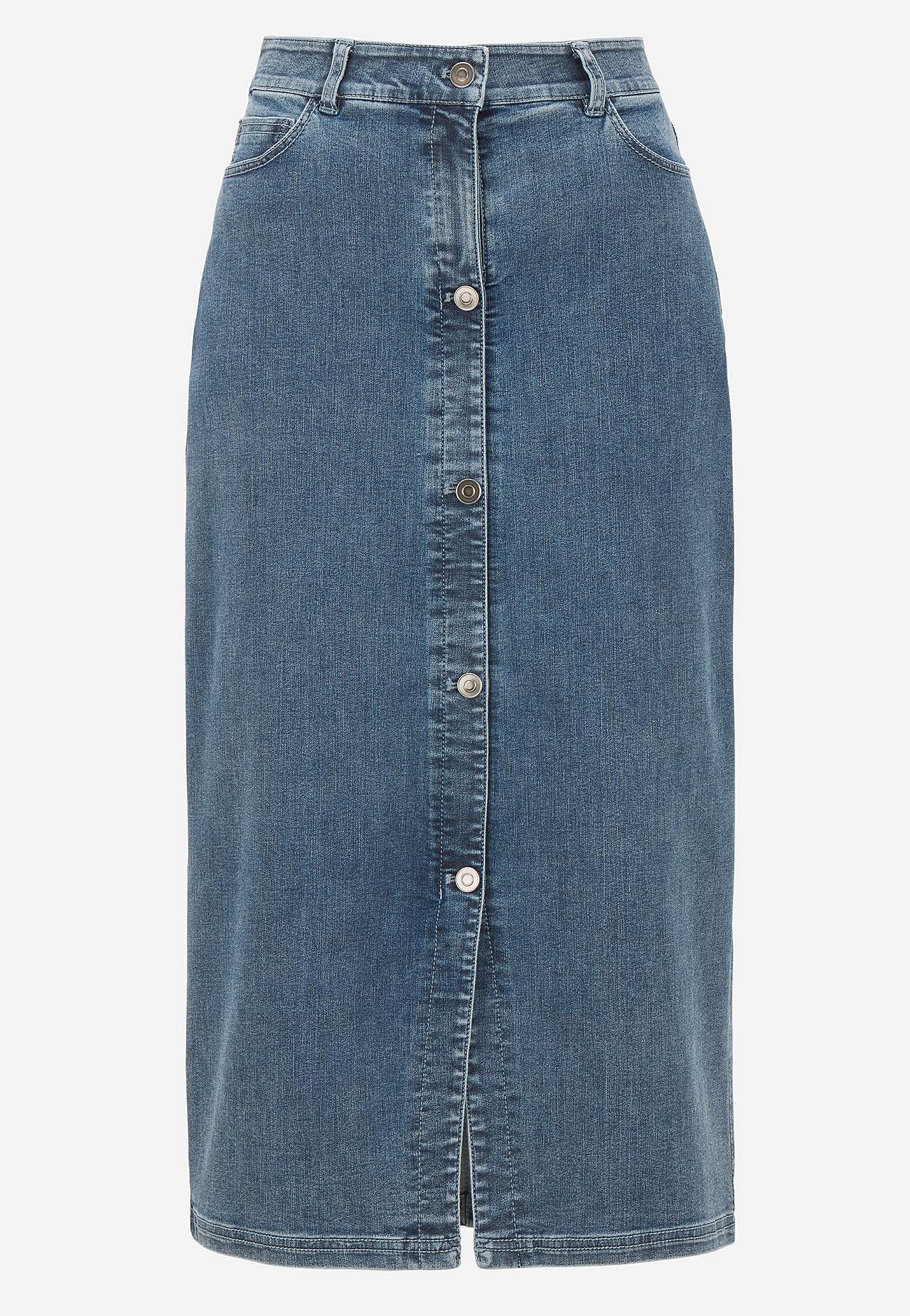 Superstretch denim rok