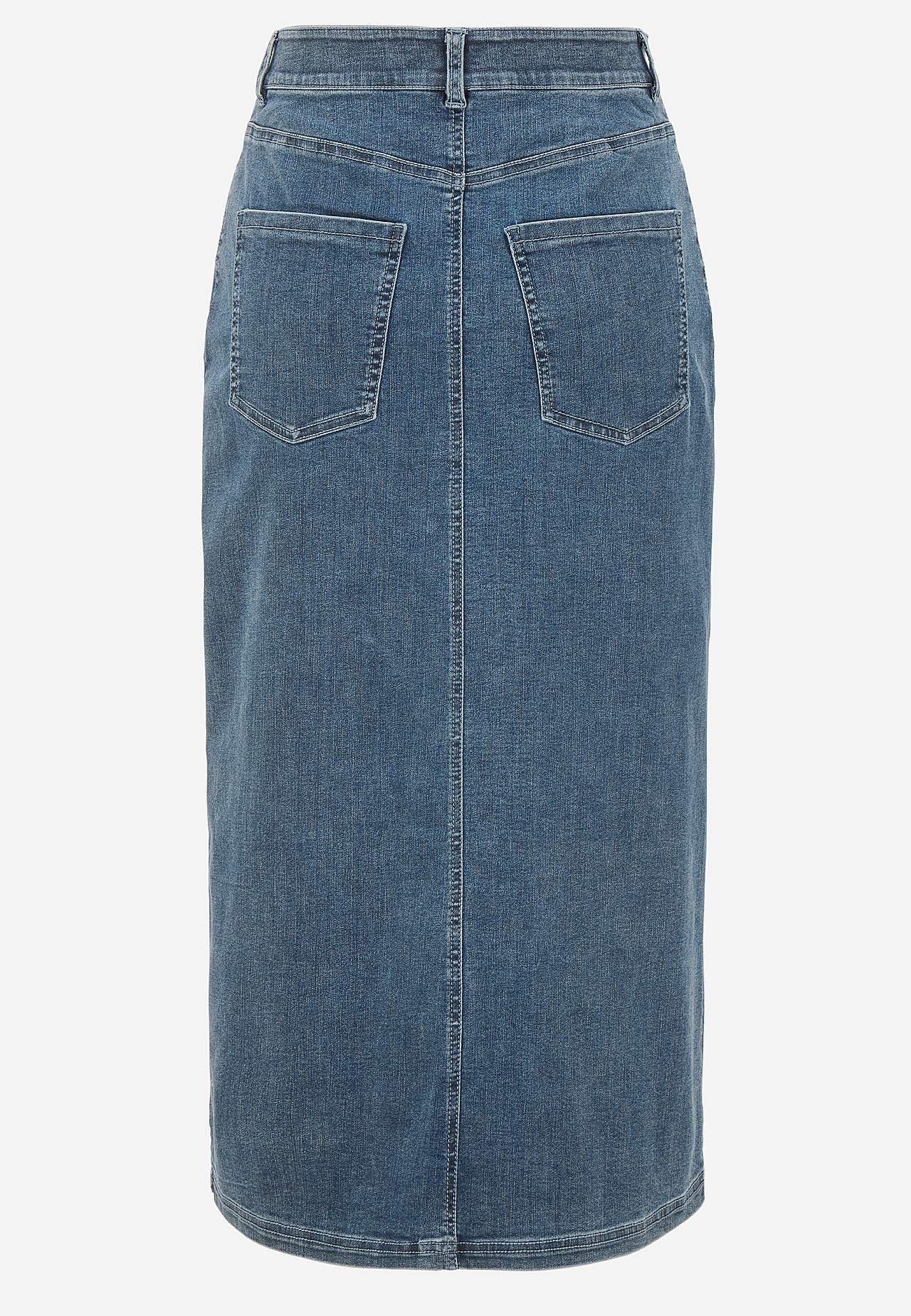 Superstretch denim rok
