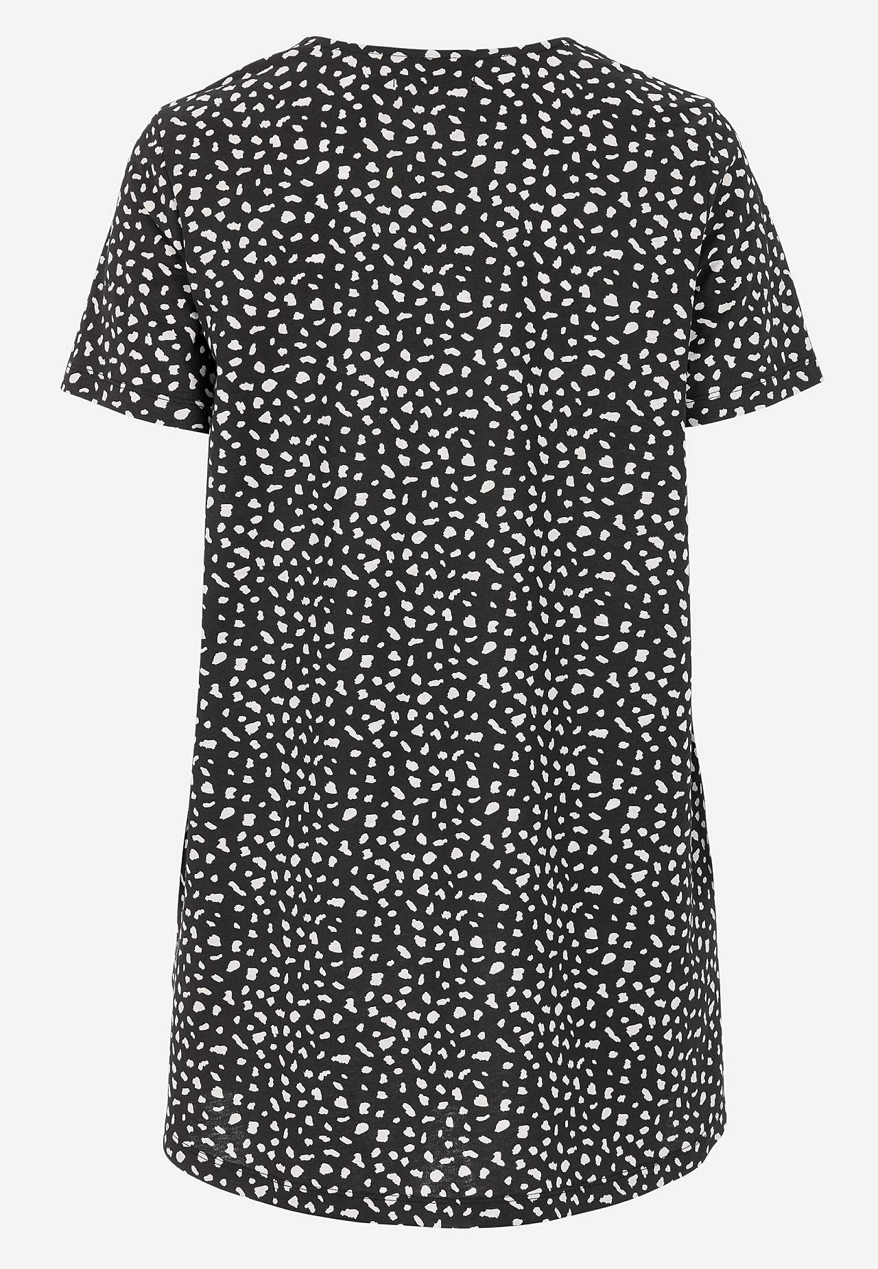 Jersey tuniek met zakken