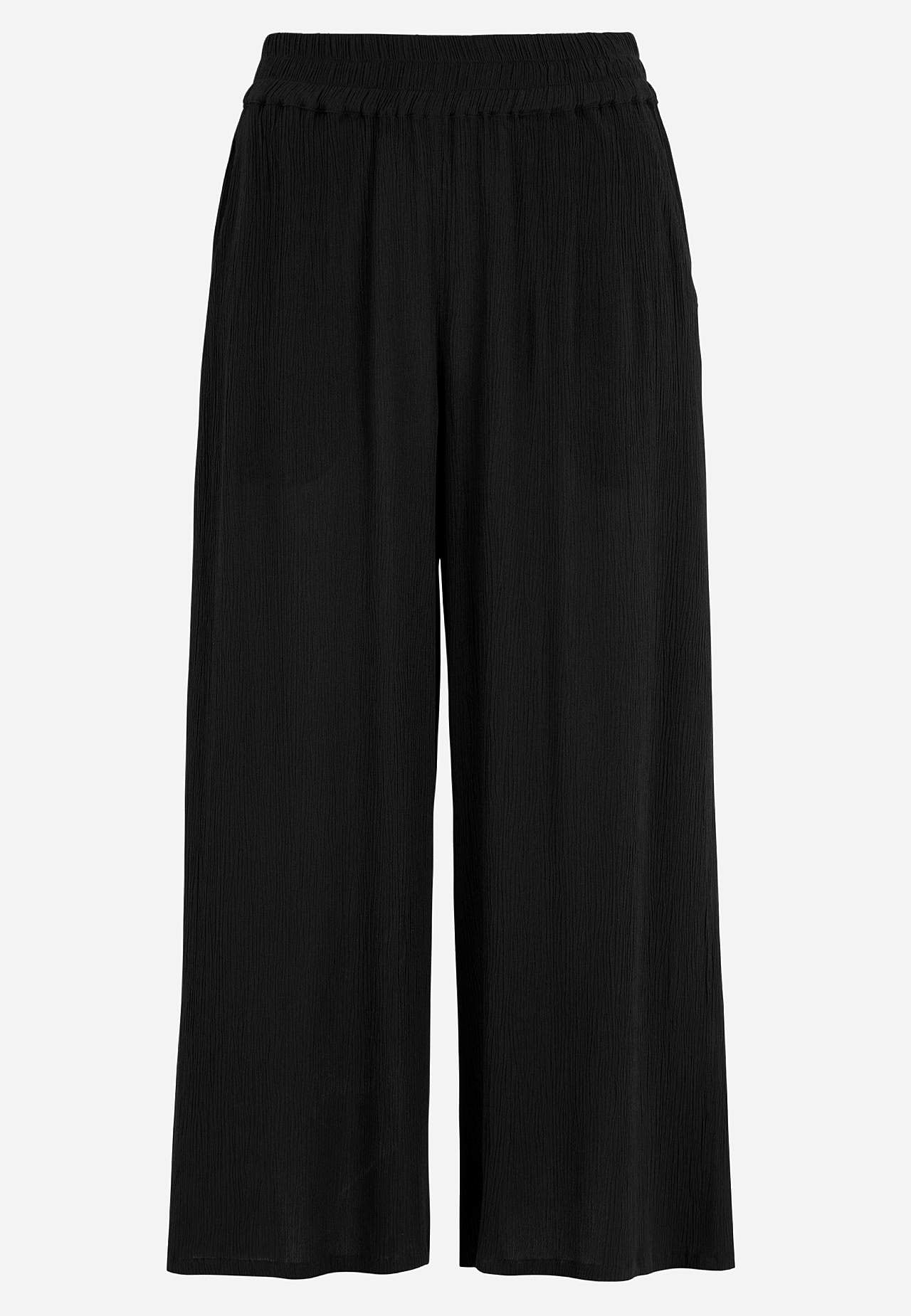 Van crèpe culotte broek