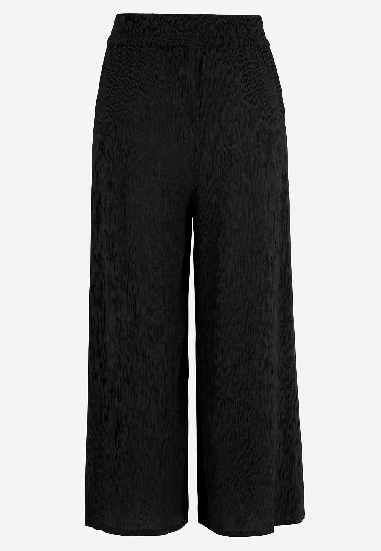 Van crèpe culotte broek