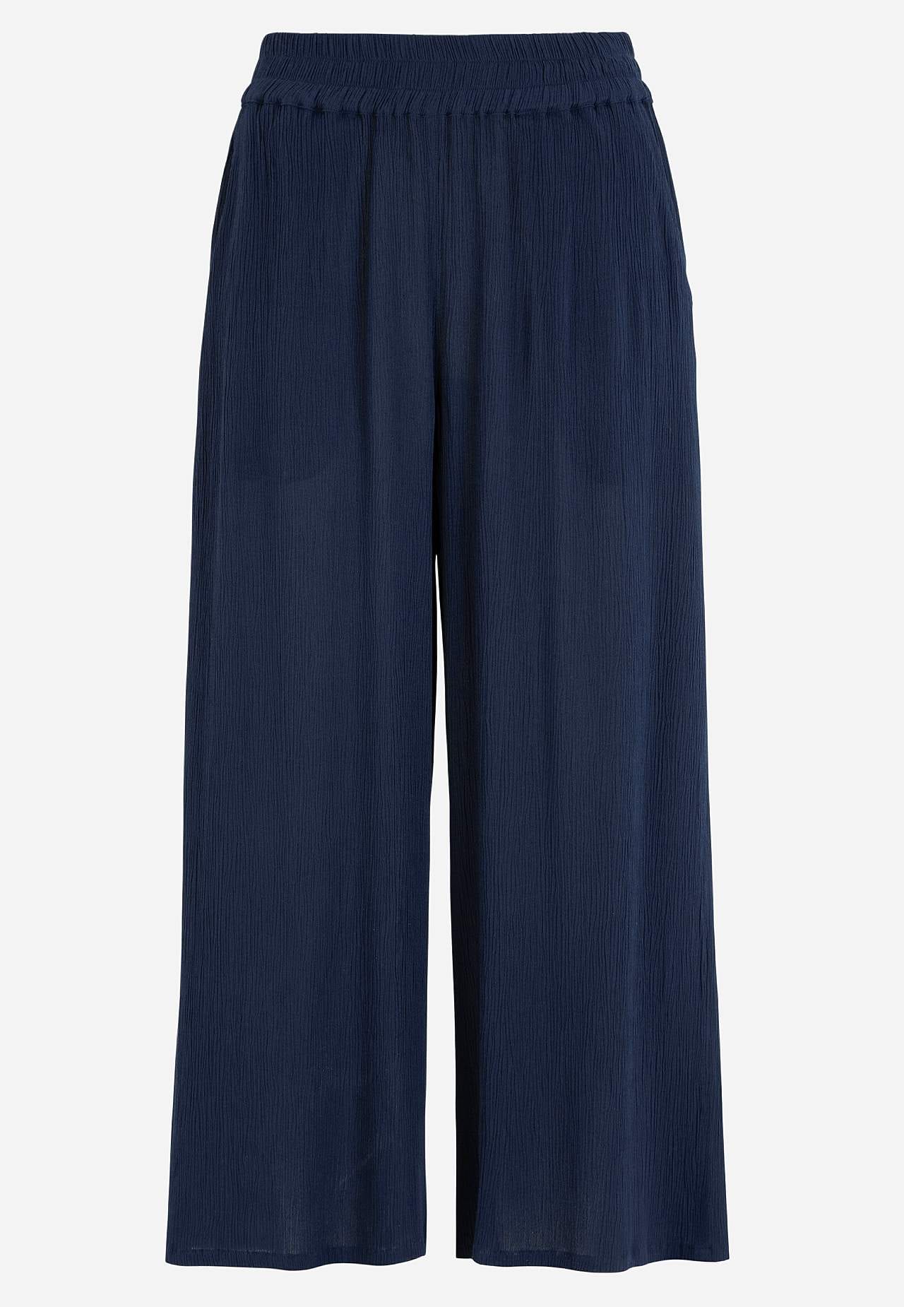 Van crèpe culotte broek