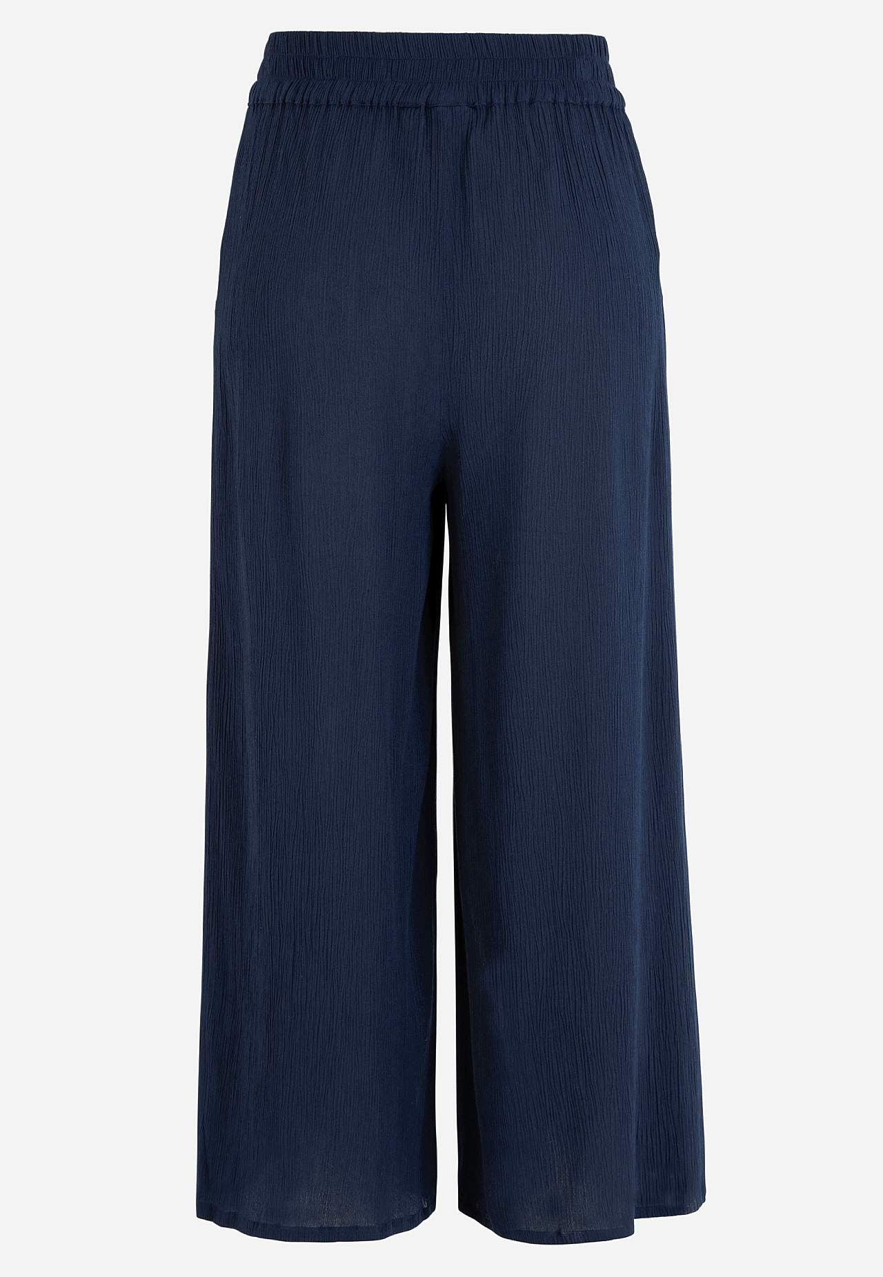 Van crèpe culotte broek