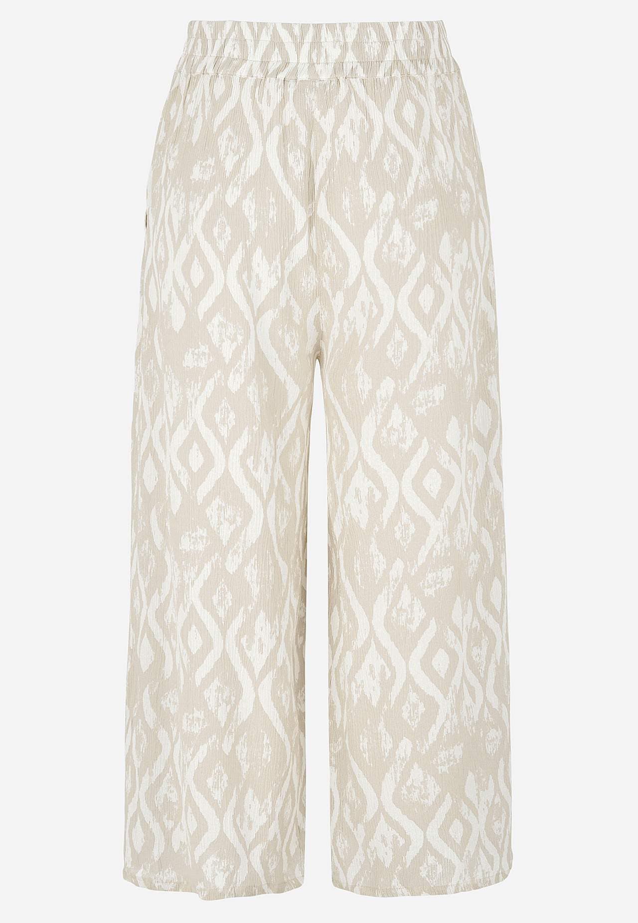 Van crèpe culotte broek