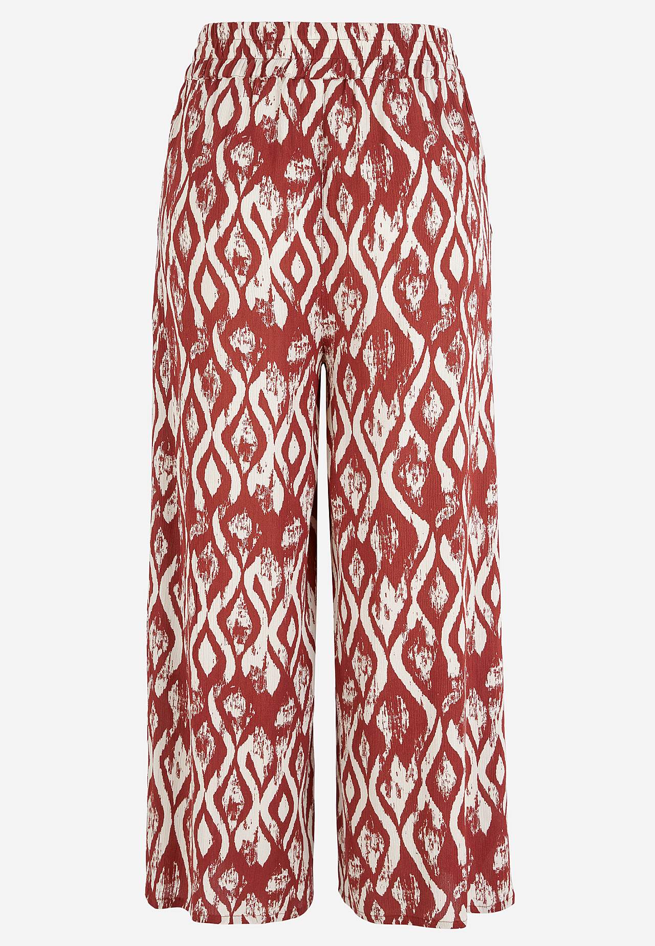 Van crèpe culotte broek