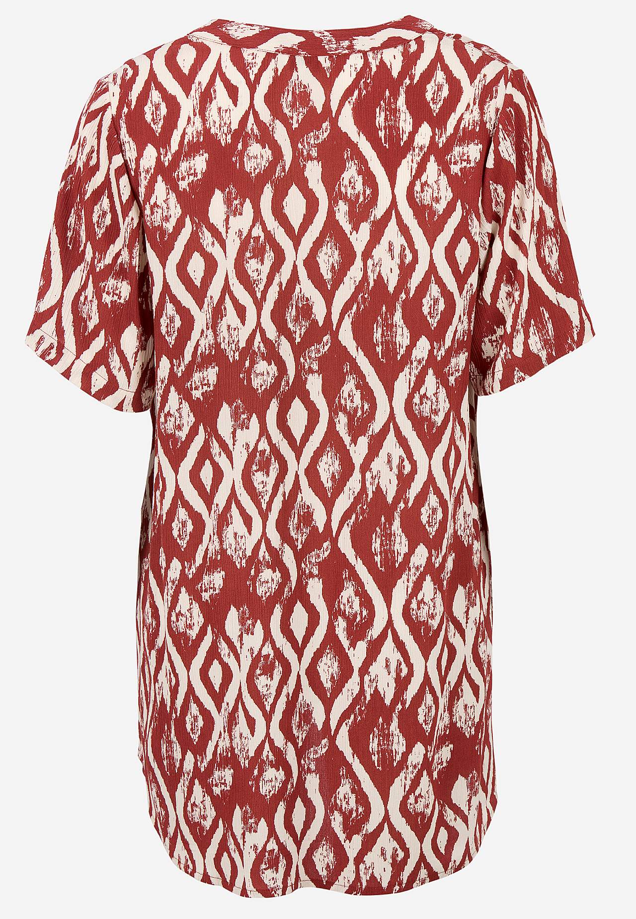 Van crèpe tuniek