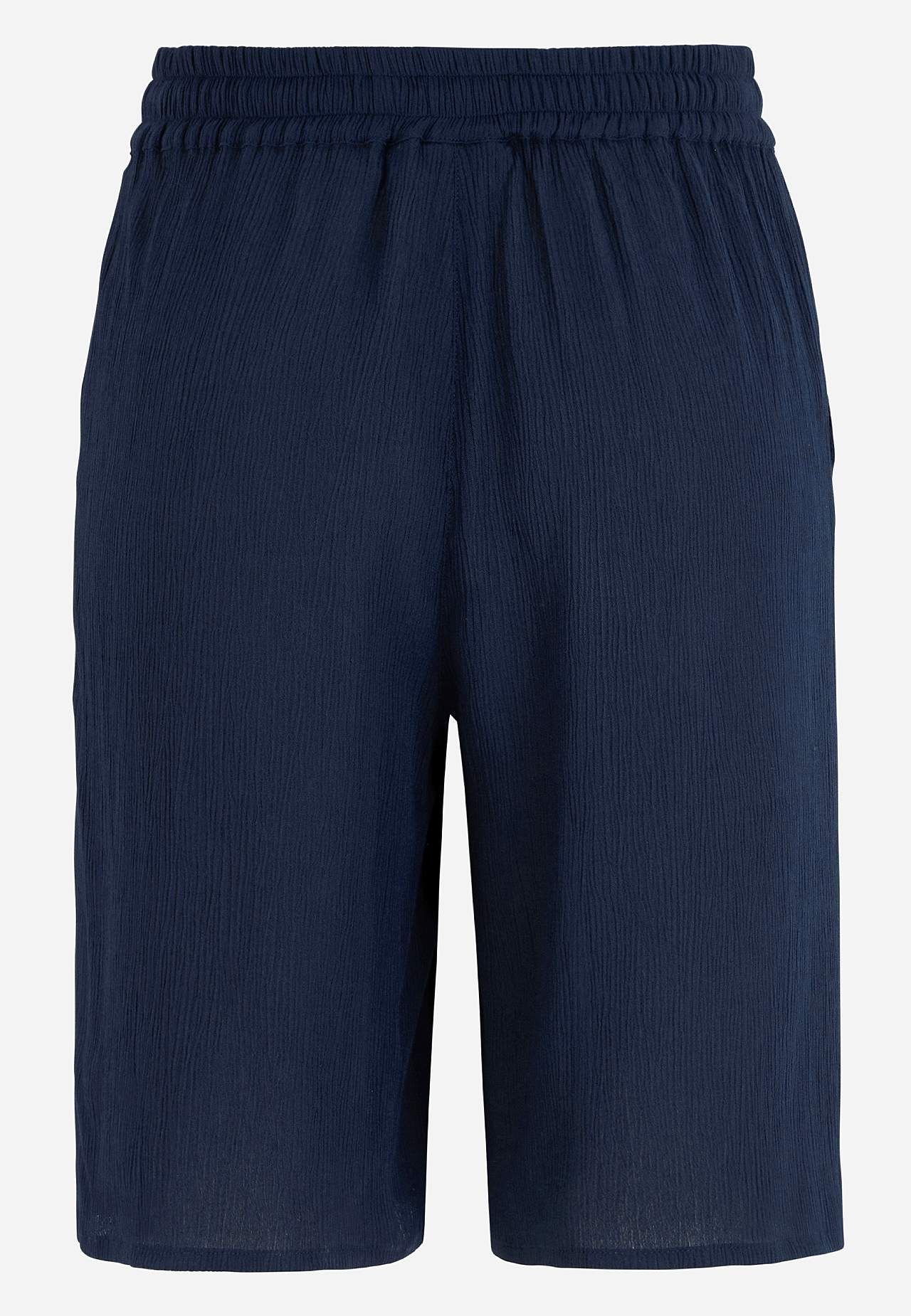 Short van viscose-crêpe