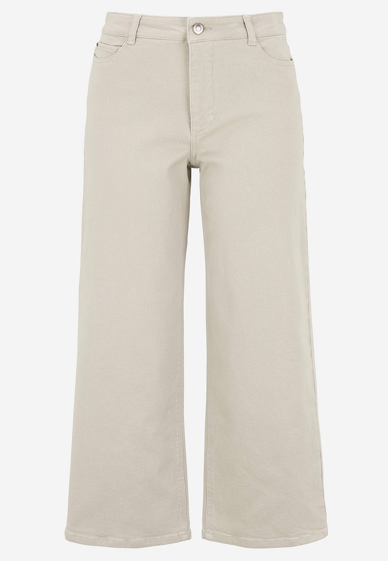 Wijde enkeljeans