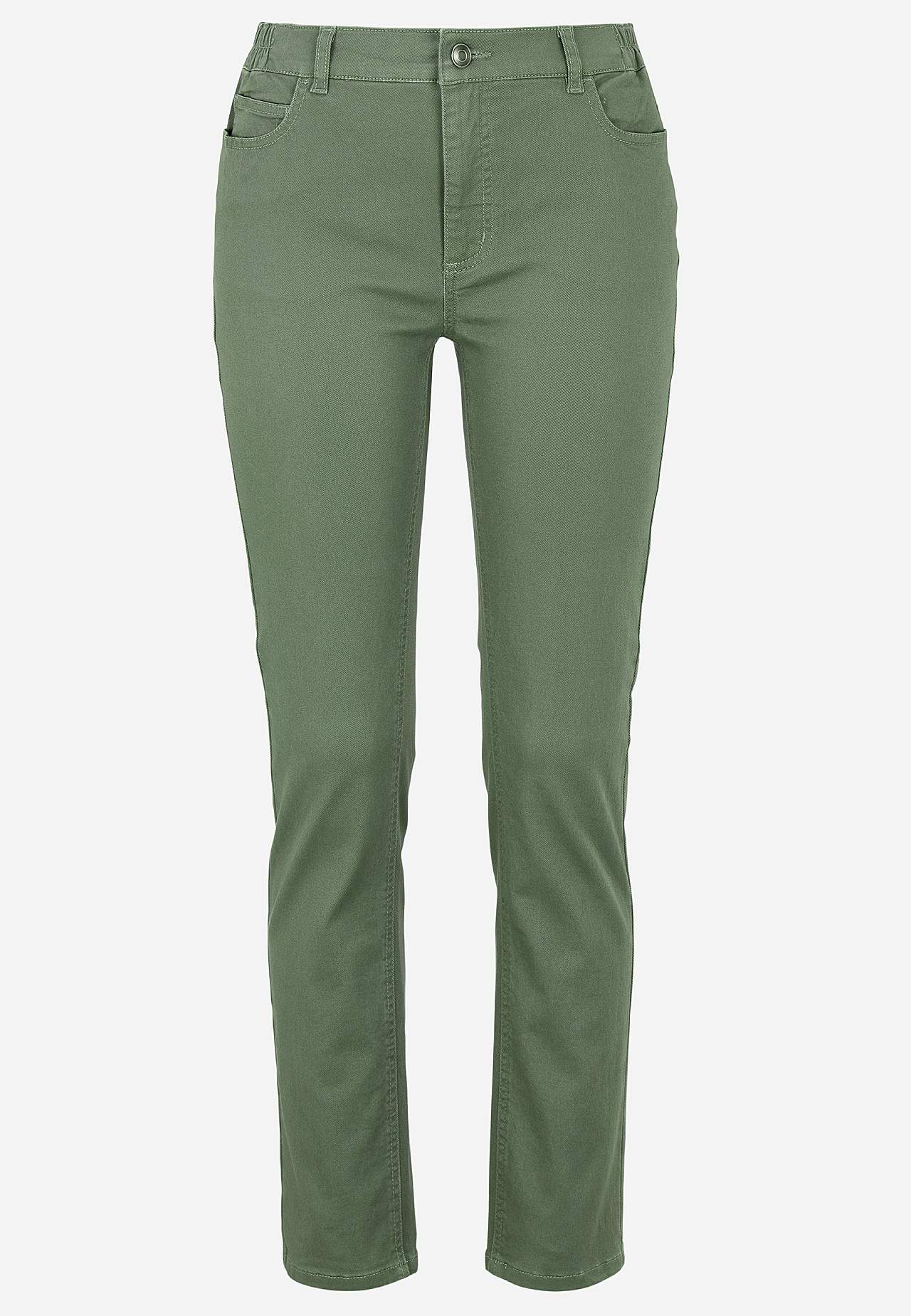 Spijkerbroek met elastische taille