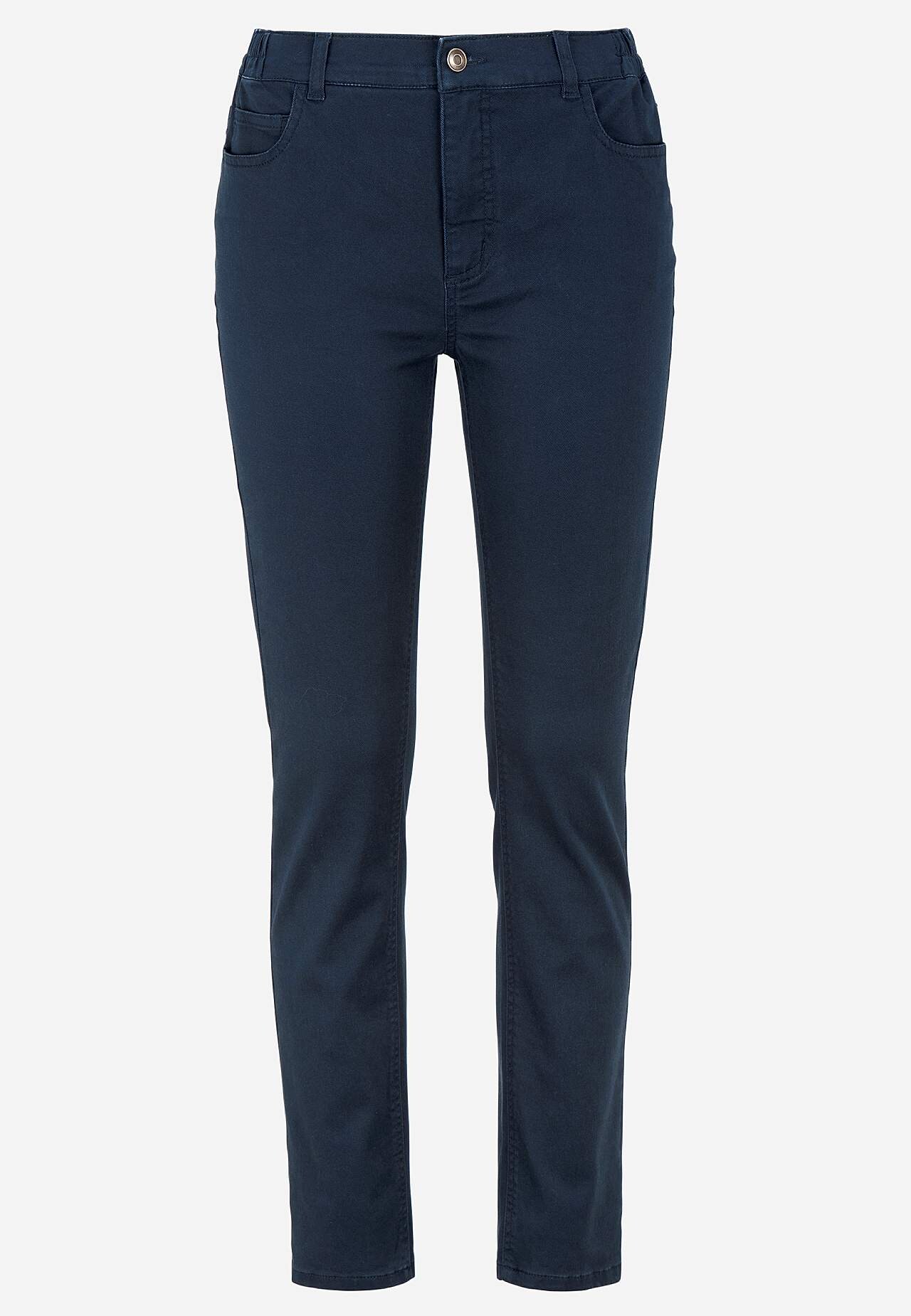 Spijkerbroek met elastische taille