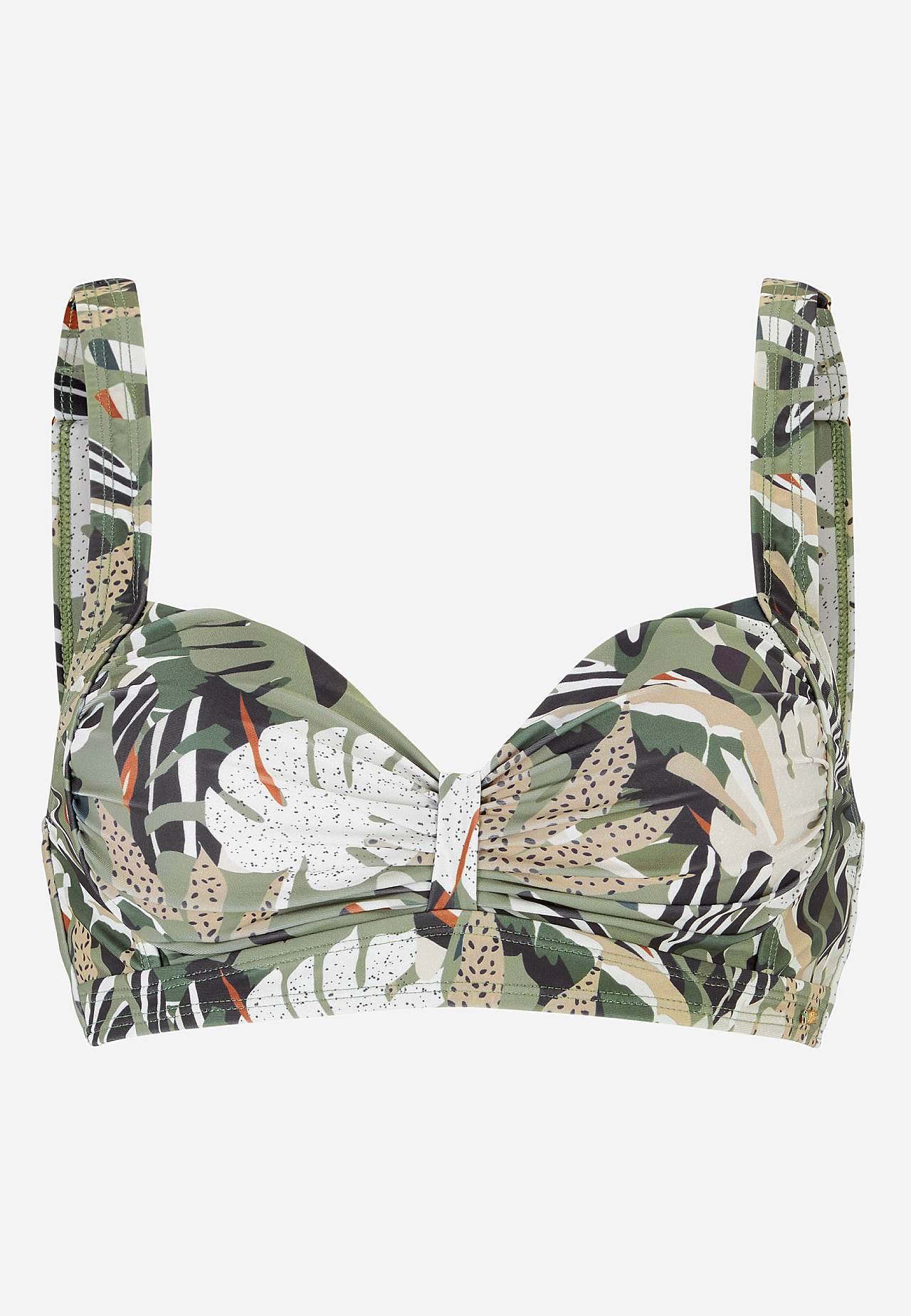 Beugelloze bikini beha