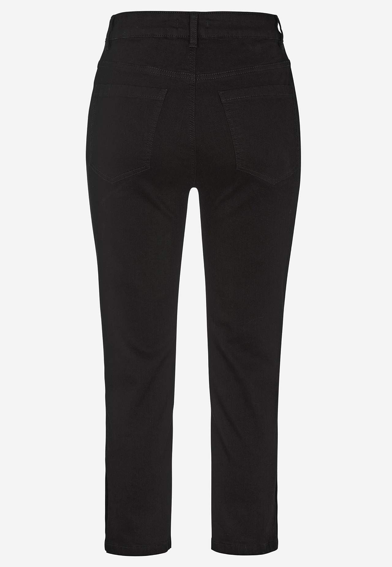 Cropped jeans met vijf zakken ontwerp