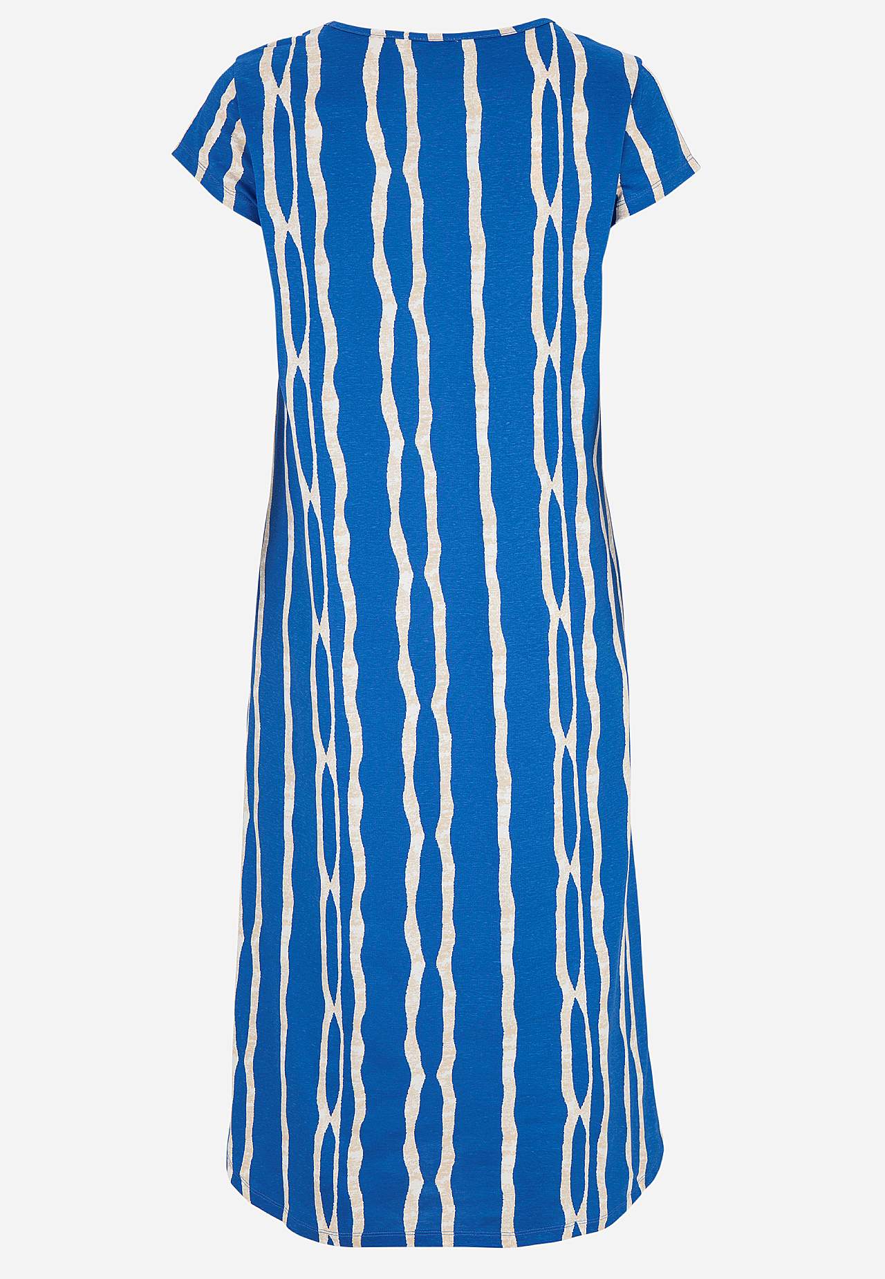 Jerseyjurk met patroon met zakken
