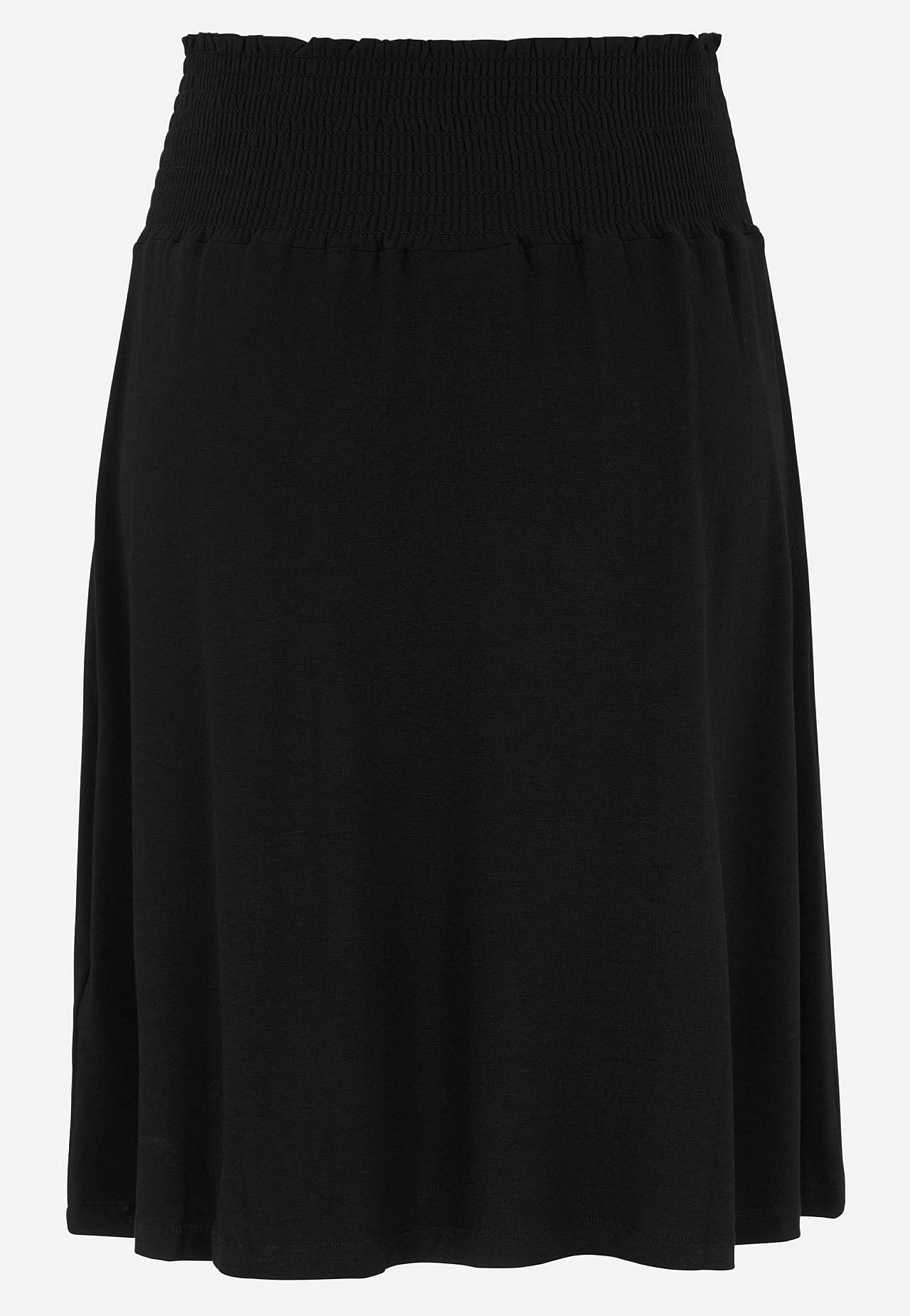 Jersey rok met zakken