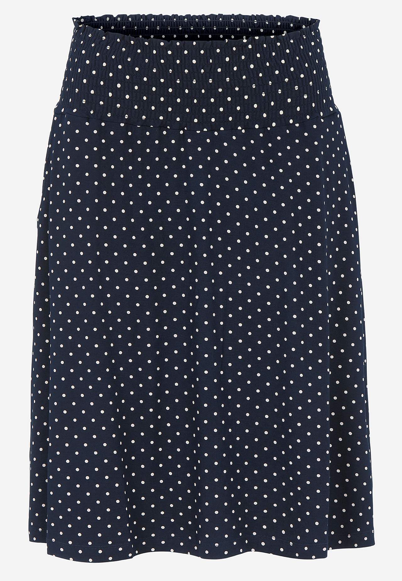 Jersey rok met zakken