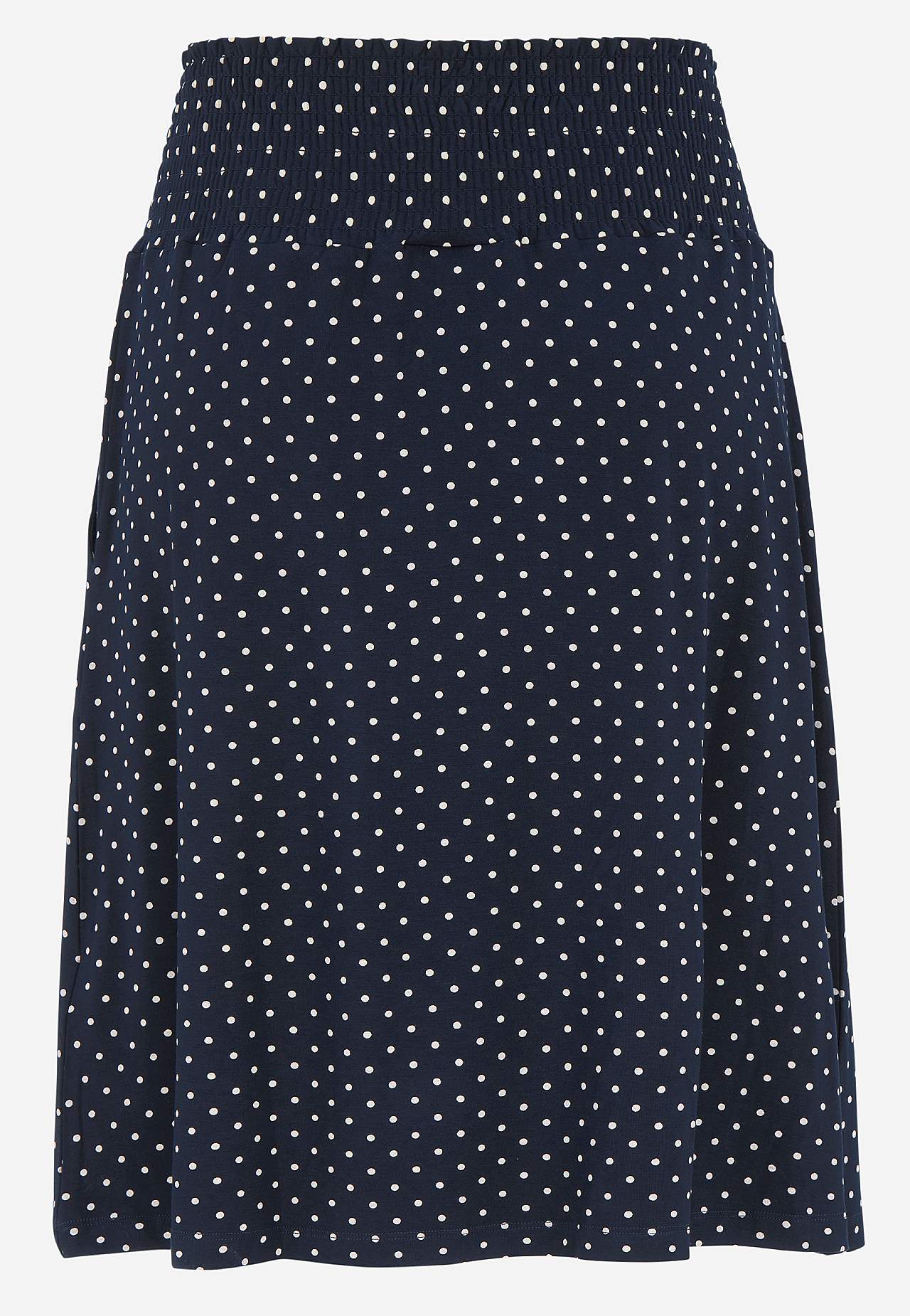 Jersey rok met zakken