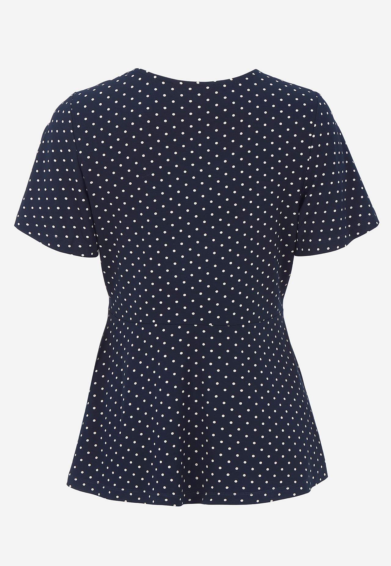 Met patroon jersey-topje