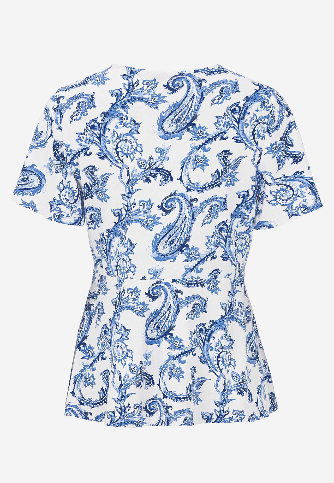 Met patroon jersey-topje