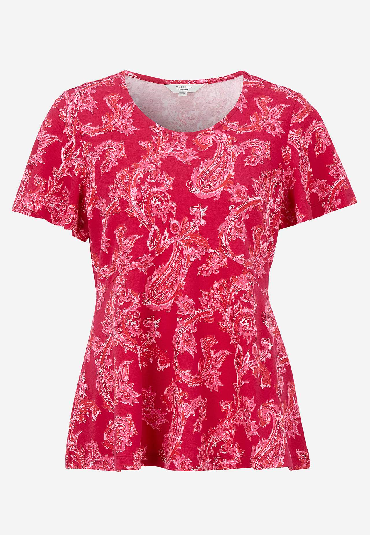 Met patroon jersey-topje