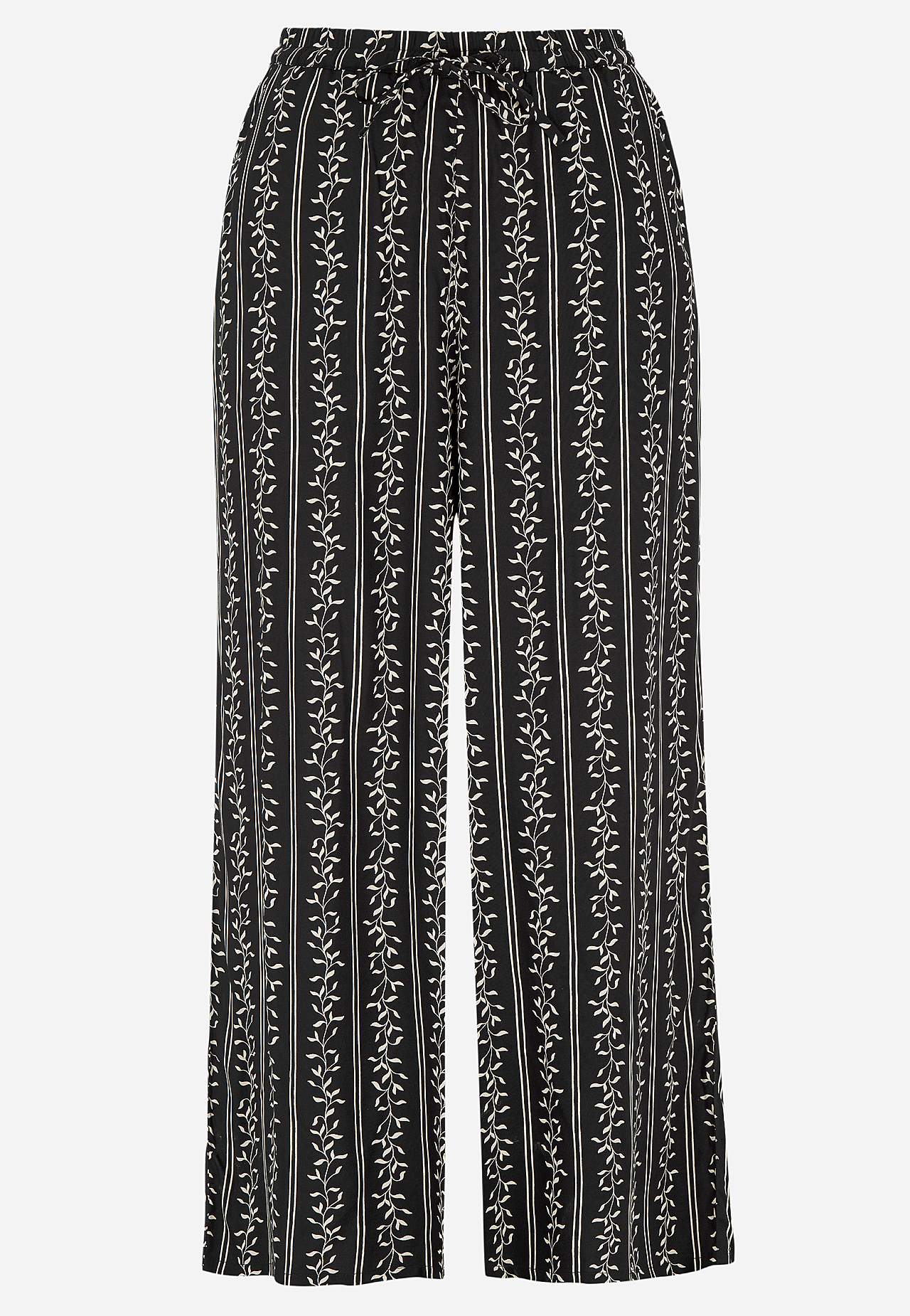 Culotte broek met patroon