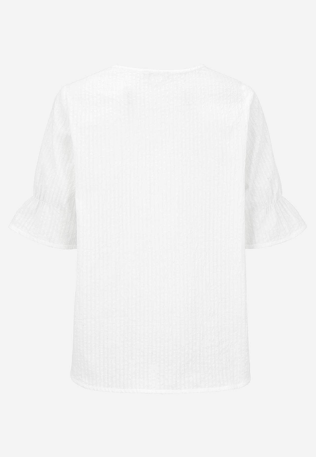 Bloes van seersucker