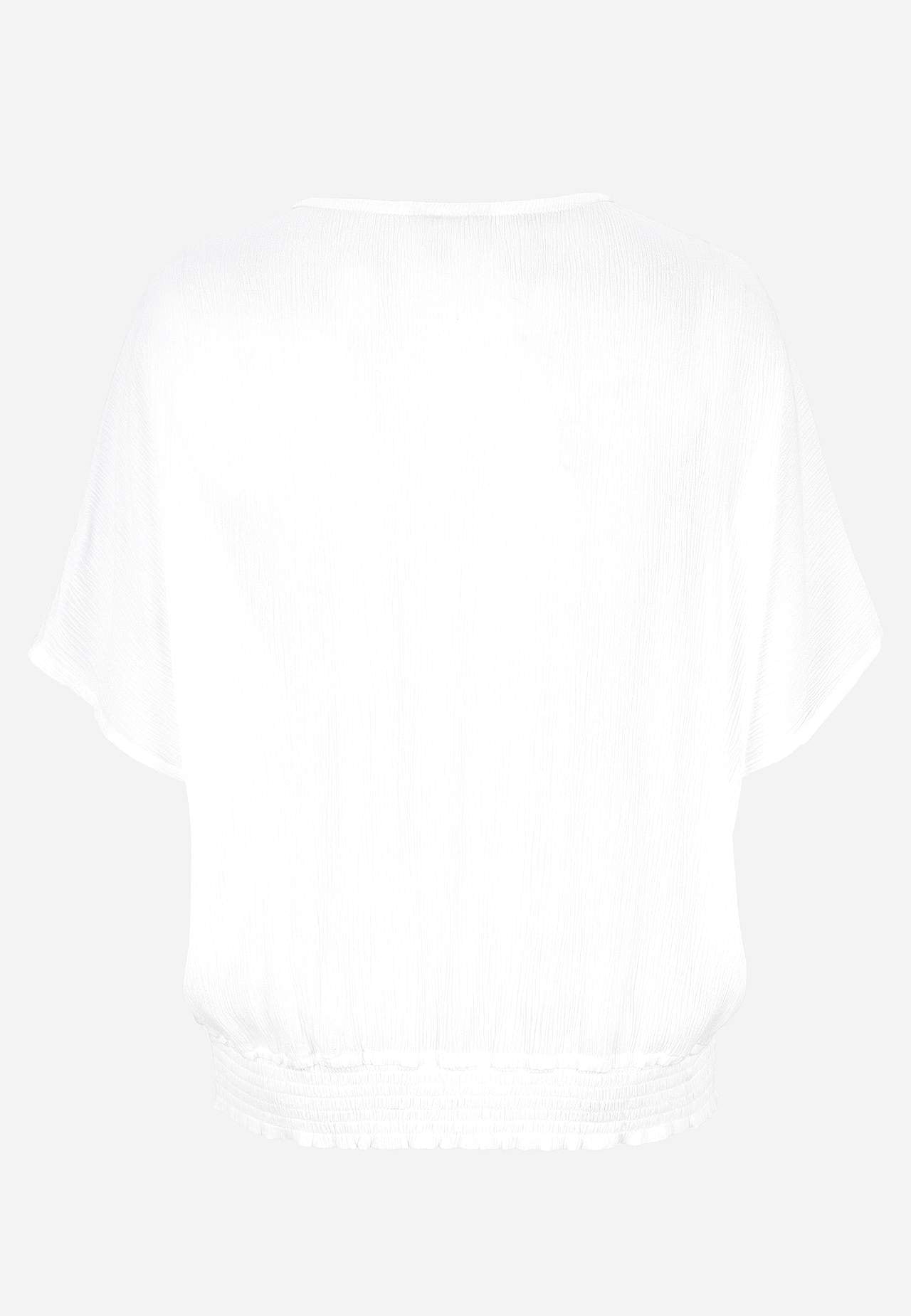 Bloes van viscose-crêpe