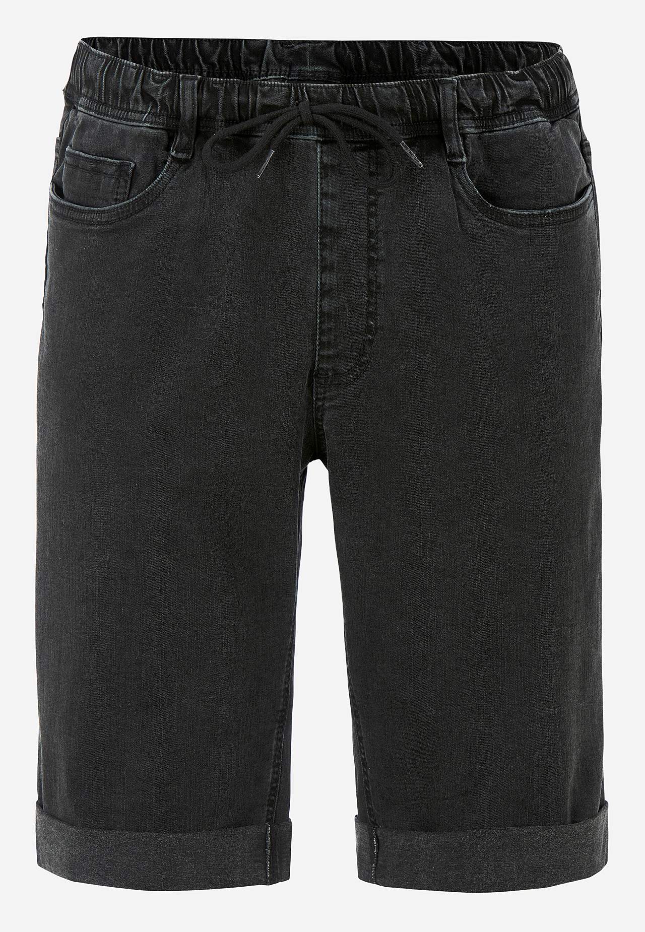 Joggershorts met elastisch taille