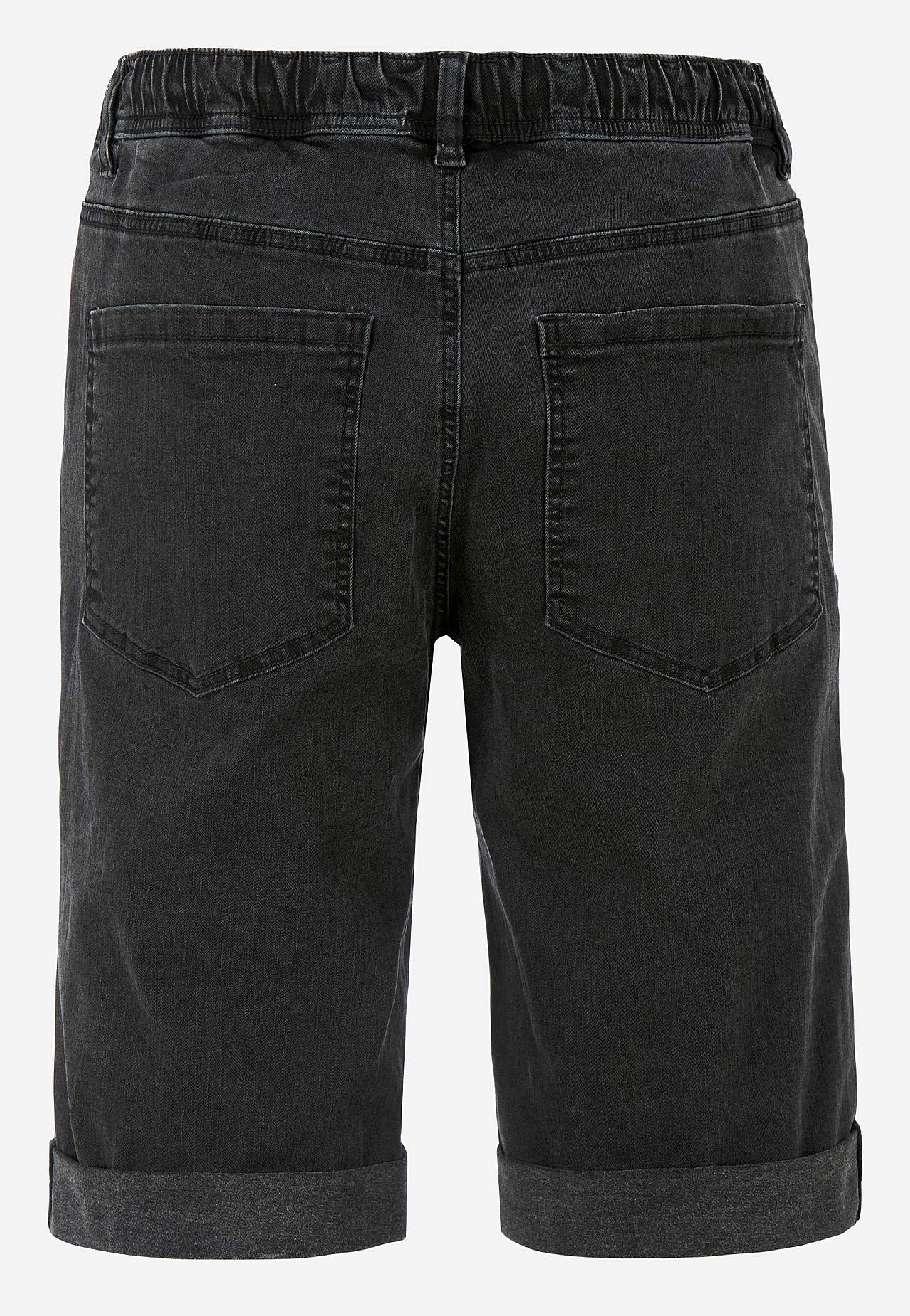 Joggershorts met elastisch taille