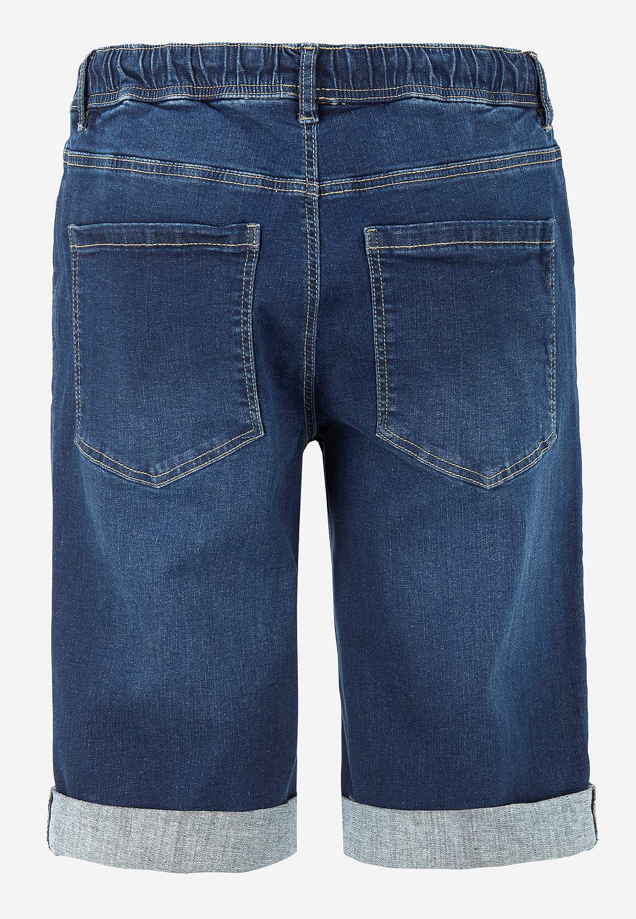 Joggershorts met elastisch taille
