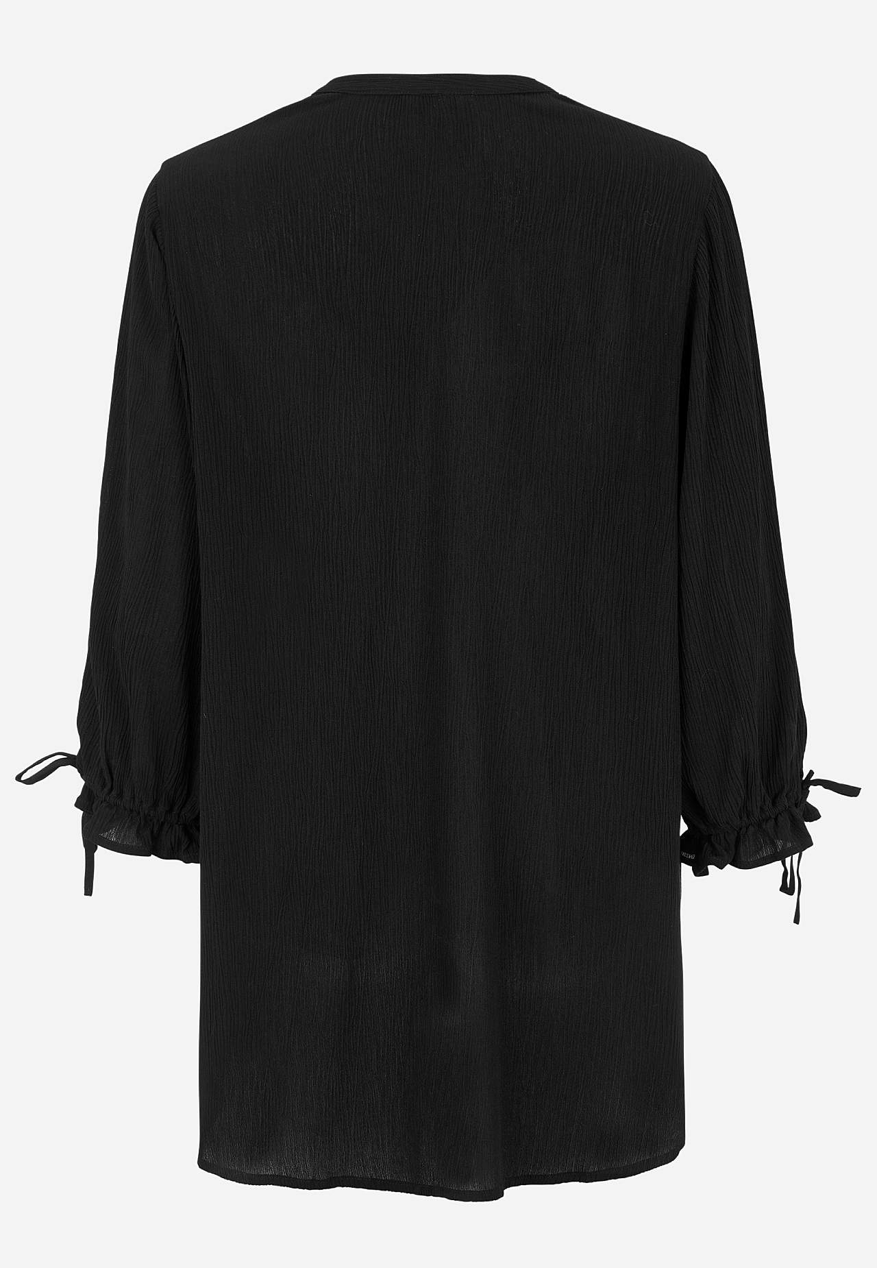 Van crèpe tuniek
